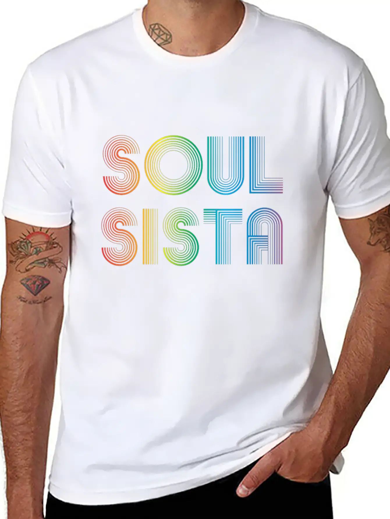 Soul Sista Stylish Everyday T-Shirt – Unisex Basic Cotton Tee