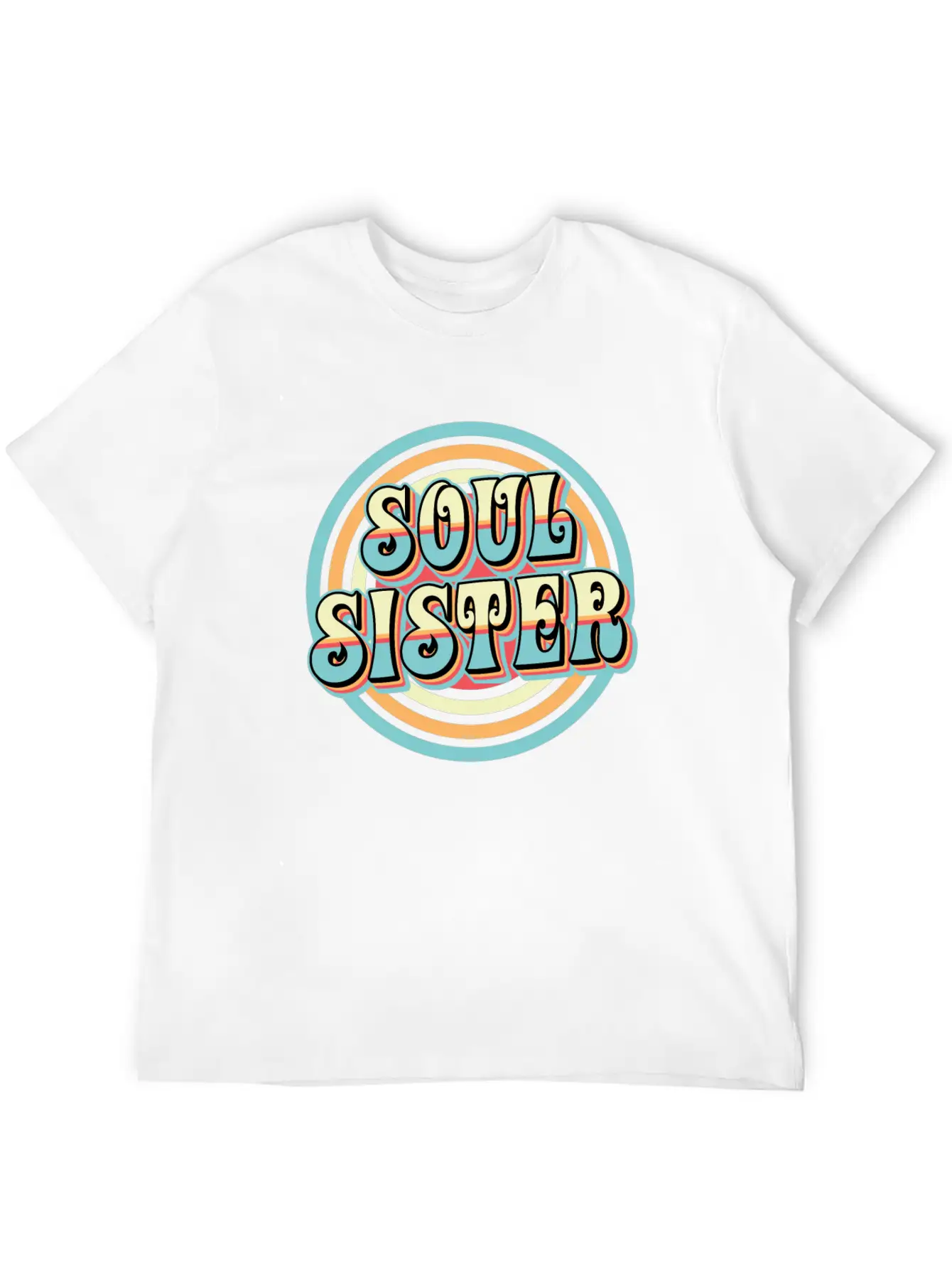 Soul Sister Unisex Casual T-Shirt ��� Clean Design For Daily Comfort