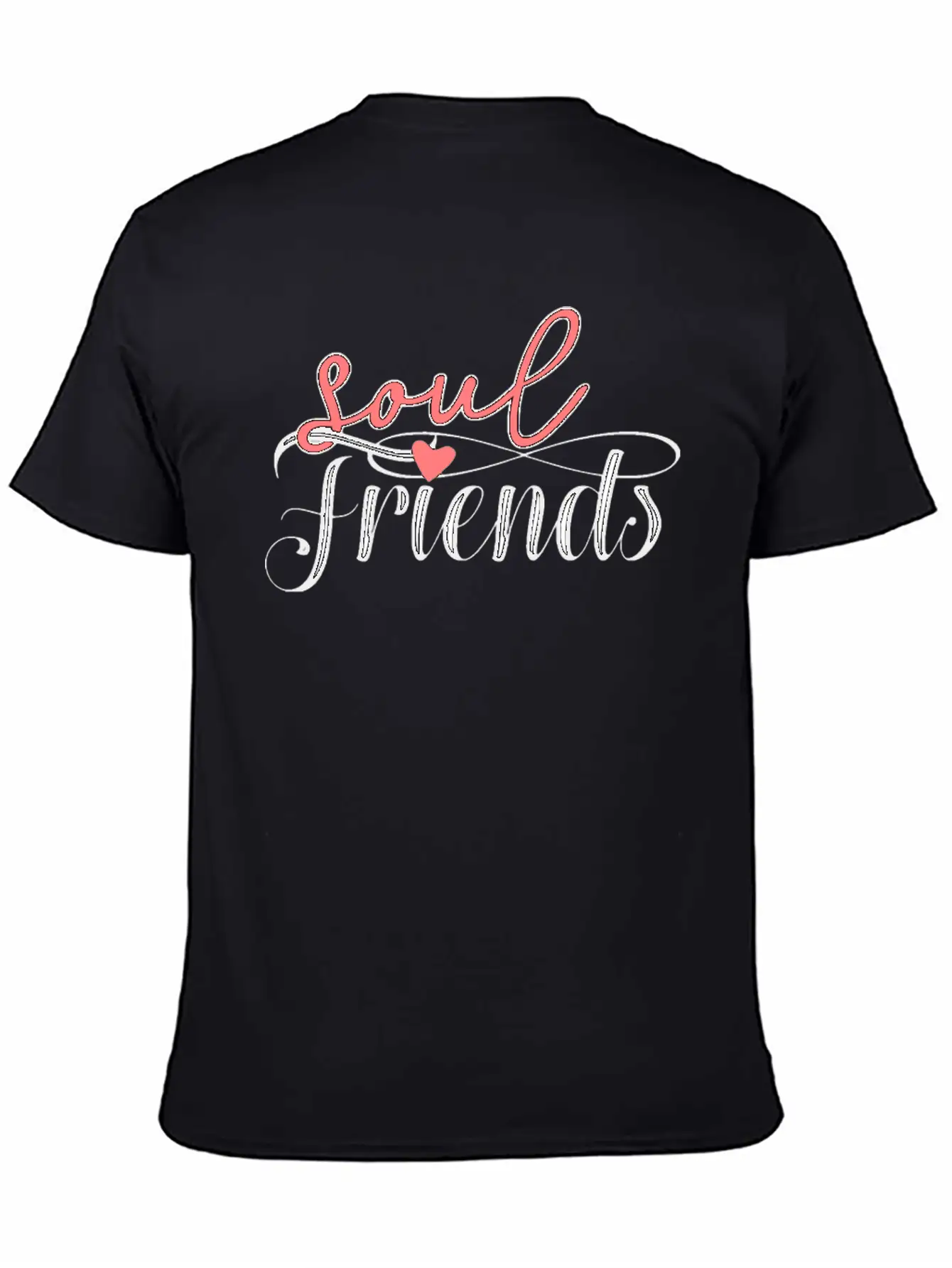 Soulmates Soul Friends Friendship Infinity Stylish Everyday T-Shirt – Unisex Basic Cotton Tee