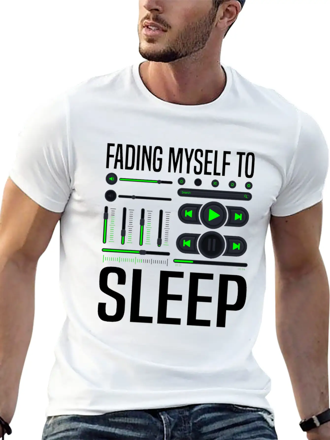 Sound Audio Engineer Music Producer Lightweight Cotton T-Shirt – Daily Comfort Graphic Shirt