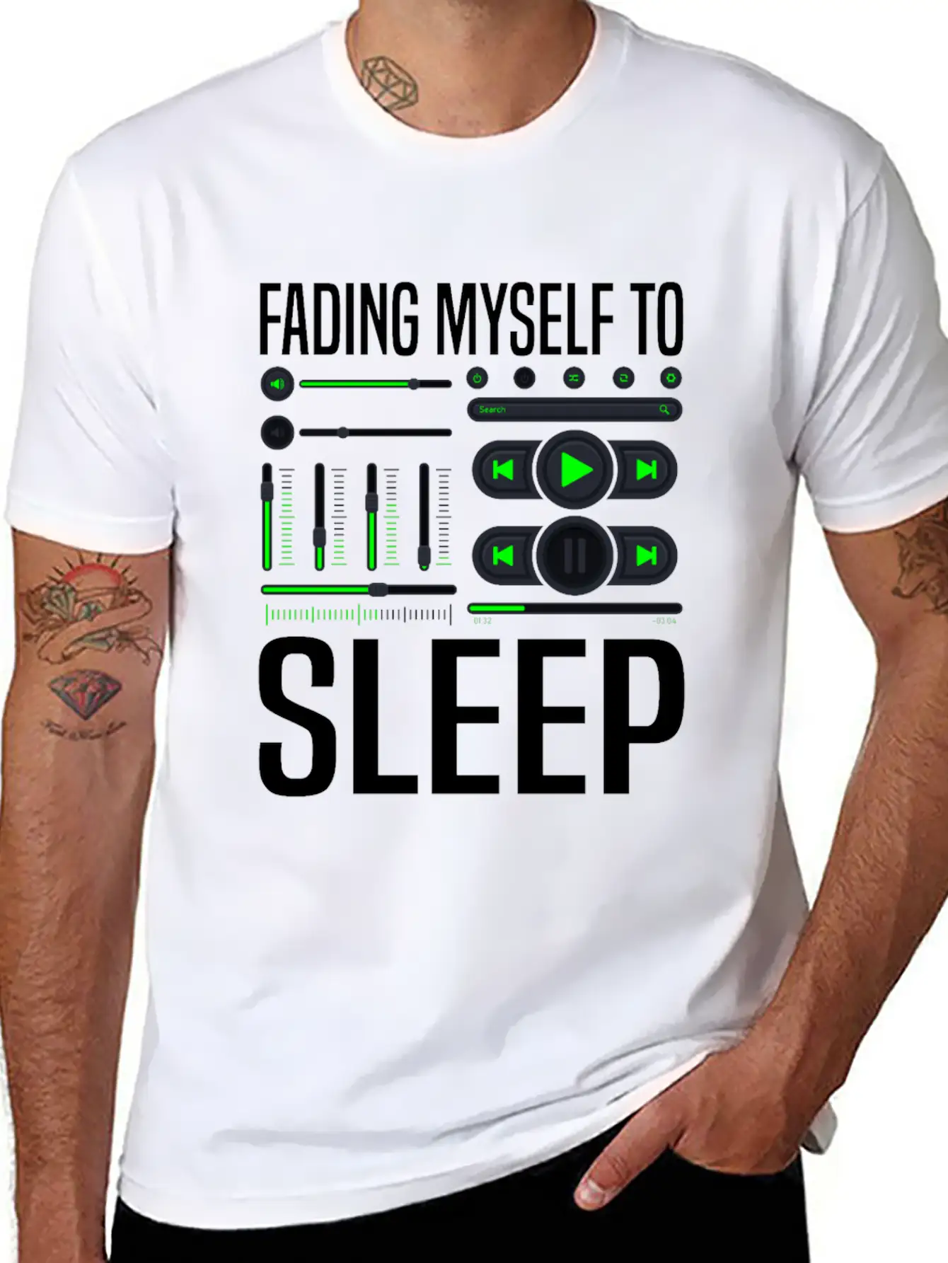 Sound Audio Engineer Music Producer Lightweight Cotton T-Shirt – Daily Comfort Graphic Shirt