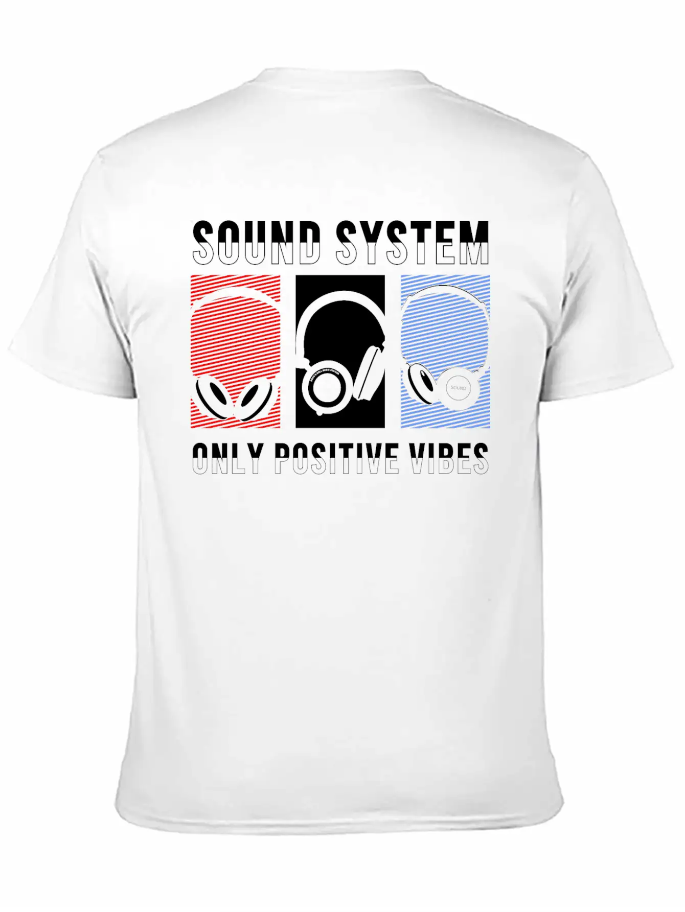 Sound System SHIRT Lightweight Cotton T-Shirt – Daily Comfort Graphic Shirt