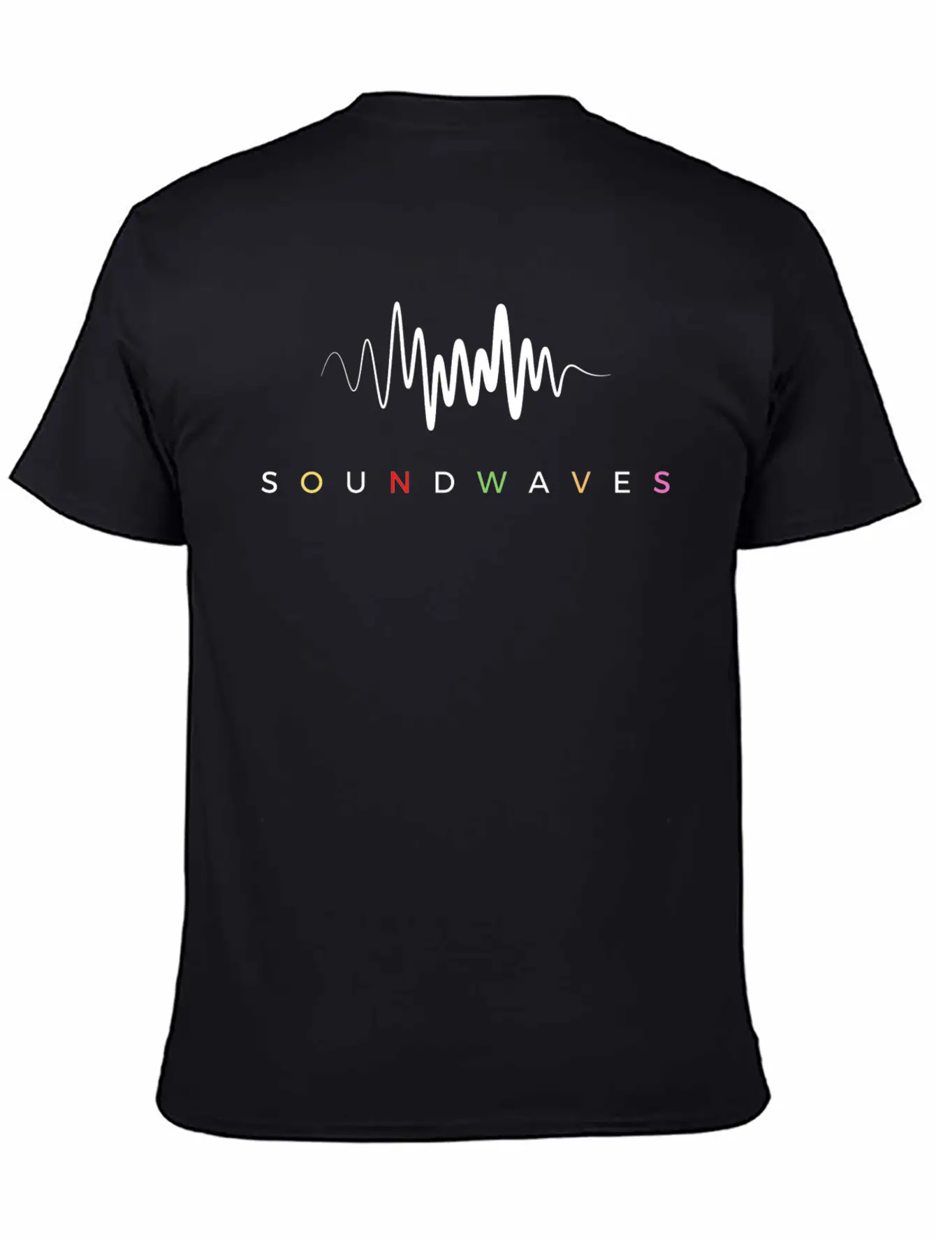 Soundwaves Essential Cotton Tee For Daily Outfits – Unisex Style