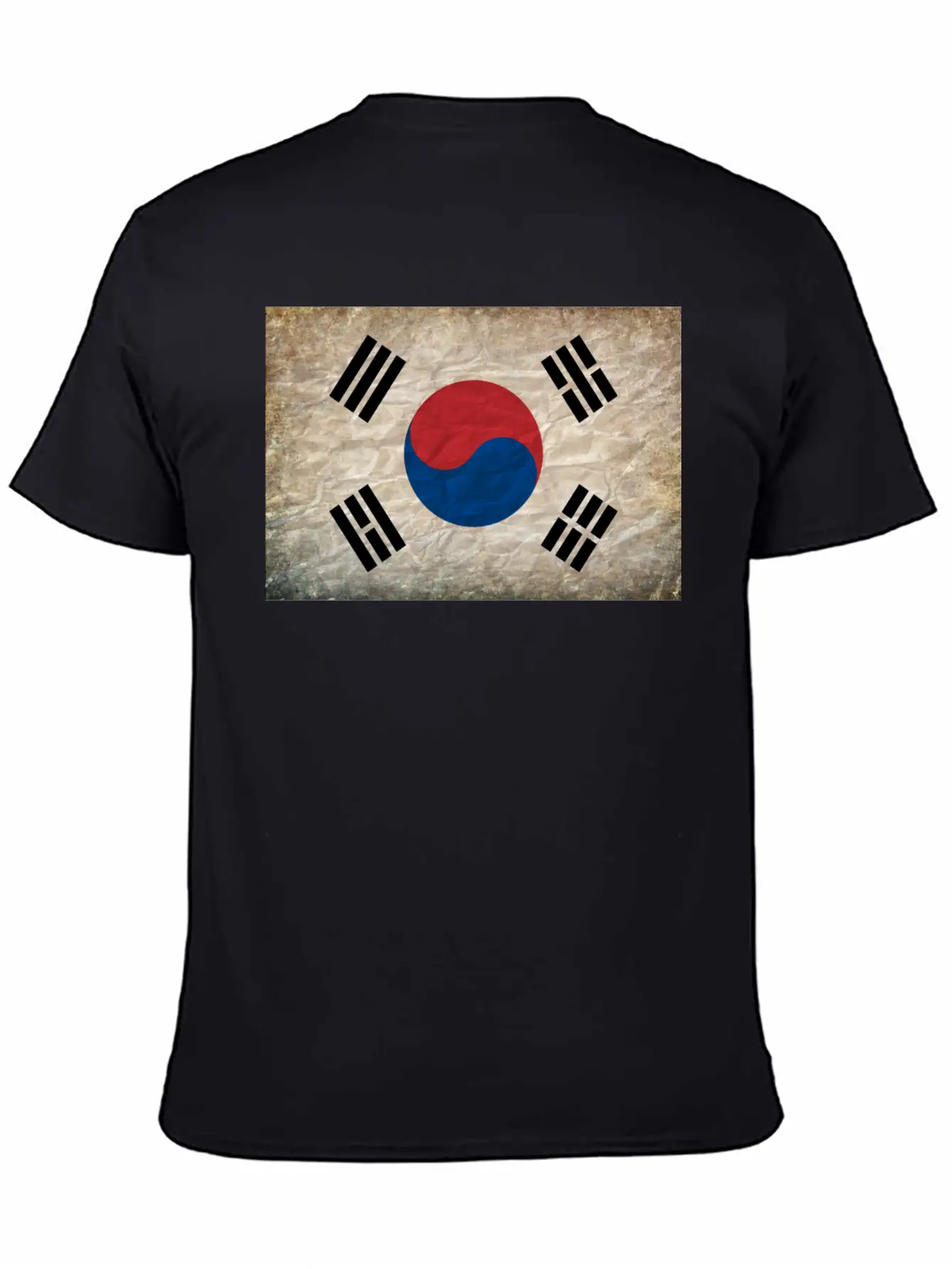 South Korea Flag Relaxed Everyday Tee – Lightweight And Durable Cotton