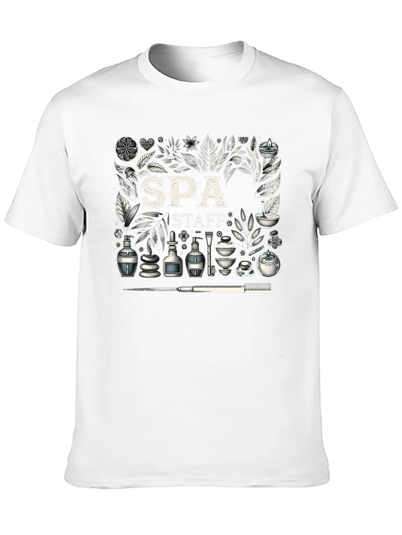 Spa Staff 5 Stylish Everyday T-Shirt – Unisex Basic Cotton Tee