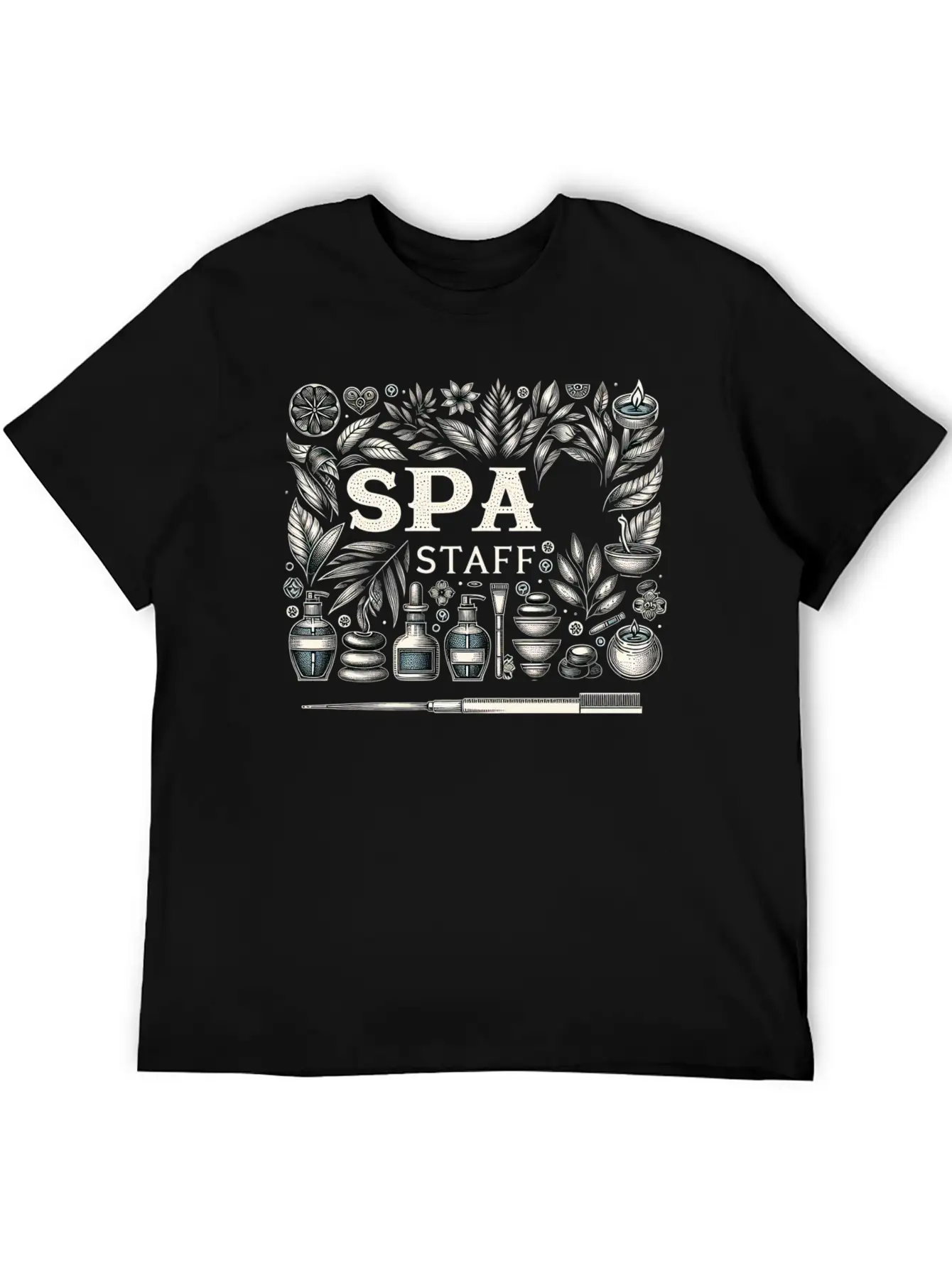 Spa Staff 5 Stylish Everyday T-Shirt – Unisex Basic Cotton Tee