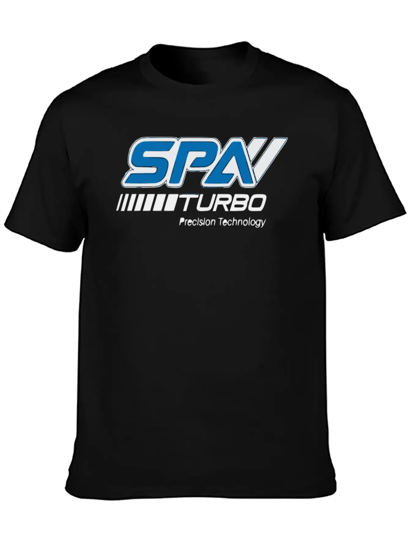 SPA TURBO Lightweight Cotton T-Shirt – Daily Comfort Graphic Shirt