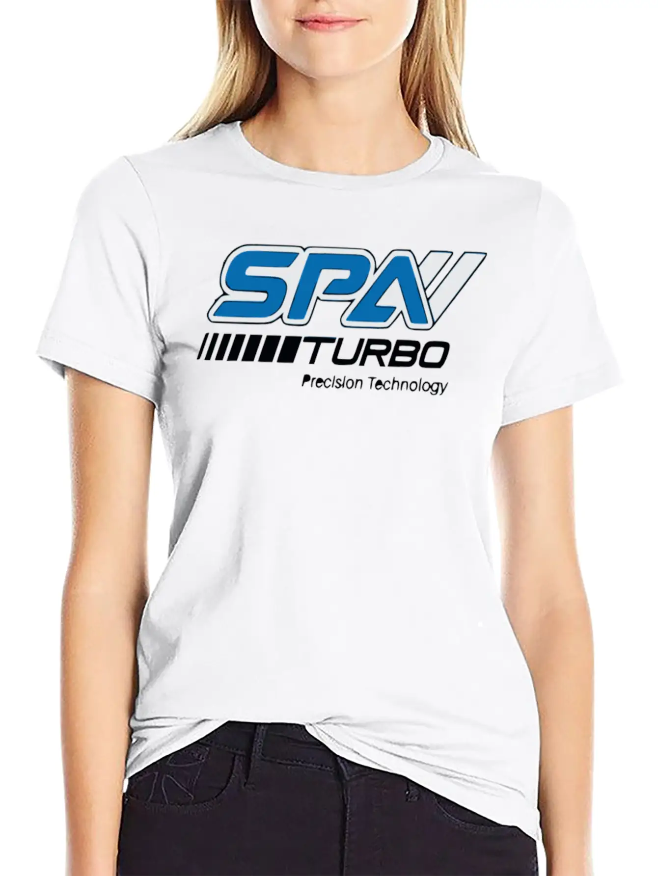 SPA TURBO Lightweight Cotton T-Shirt – Daily Comfort Graphic Shirt