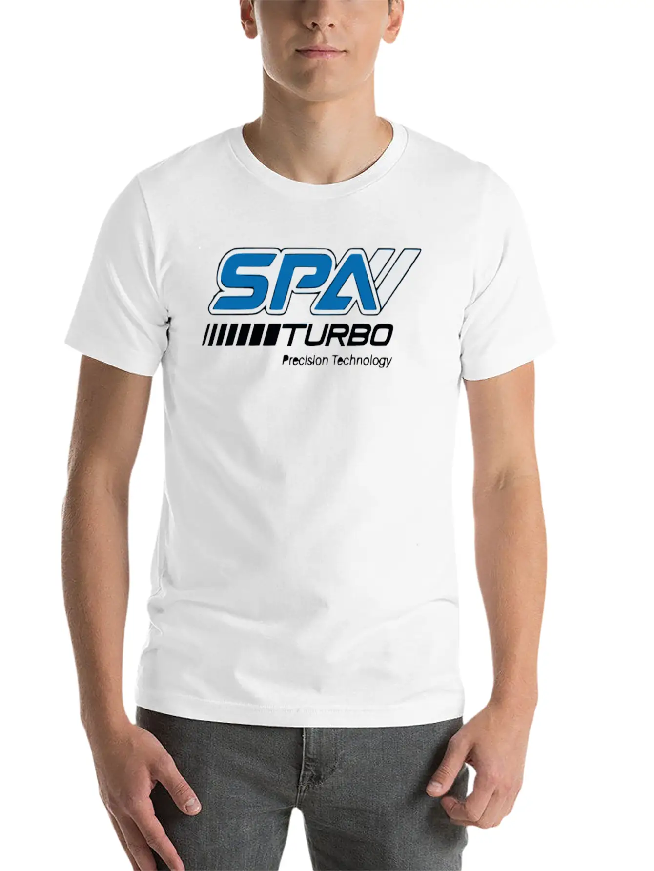 SPA TURBO Lightweight Cotton T-Shirt – Daily Comfort Graphic Shirt