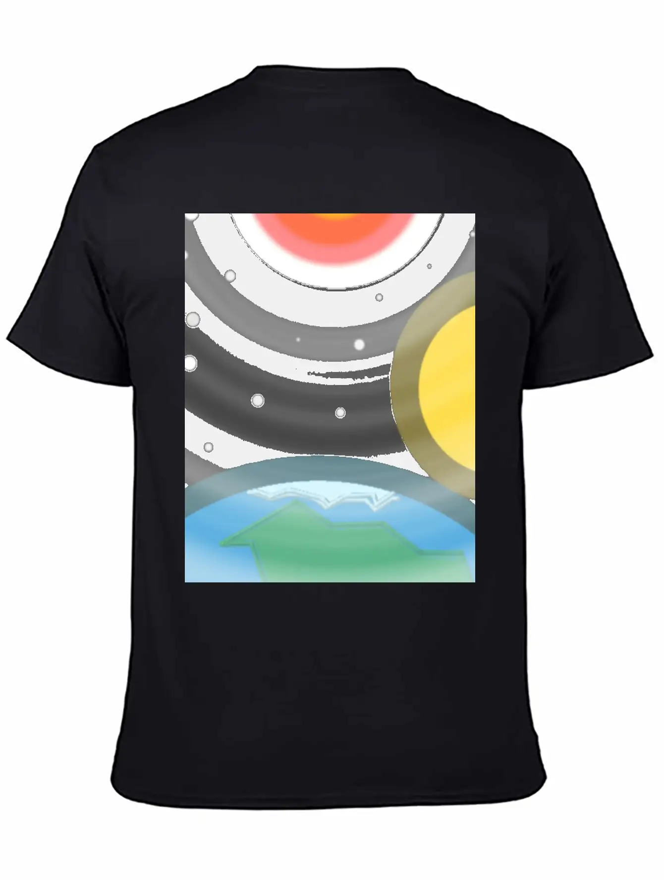 Space And Earth Soft Cotton Short Sleeve Tee – Unisex Wardrobe Staple