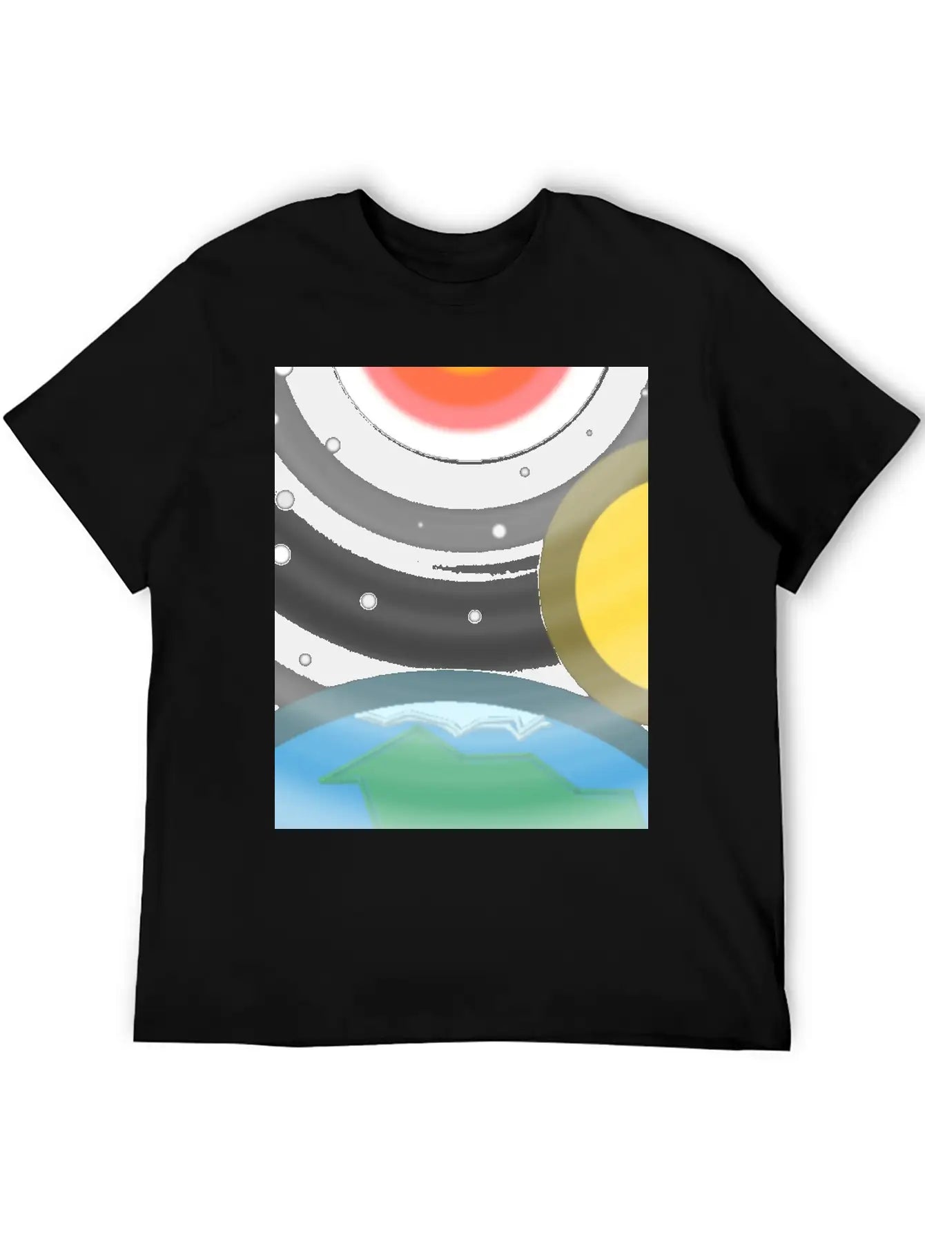 Space And Earth Soft Cotton Short Sleeve Tee – Unisex Wardrobe Staple