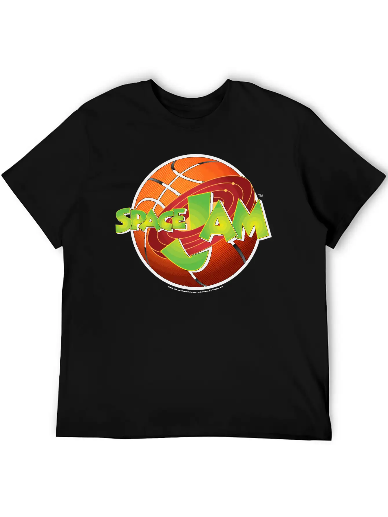 Space Jam Basketball Logo Unisex Casual T-Shirt – Clean Design For Daily Comfort