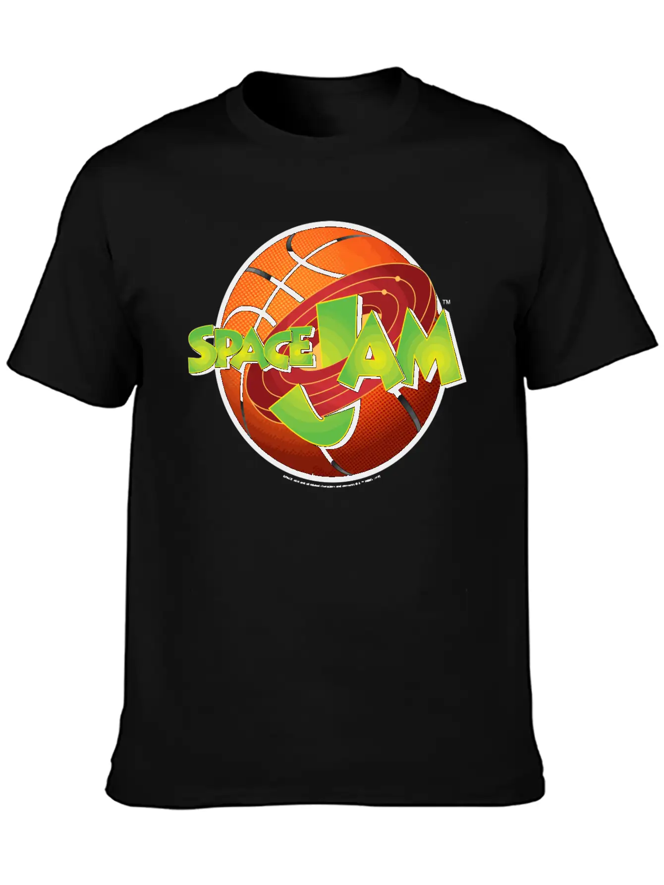 Space Jam Basketball Logo Unisex Casual T-Shirt – Clean Design For Daily Comfort