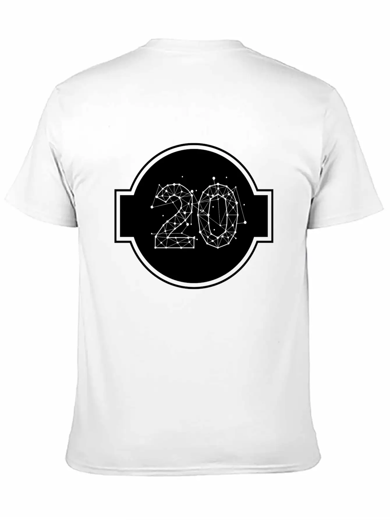Space Number 20 Basic Graphic T-Shirt – Daily Comfort In Soft Cotton