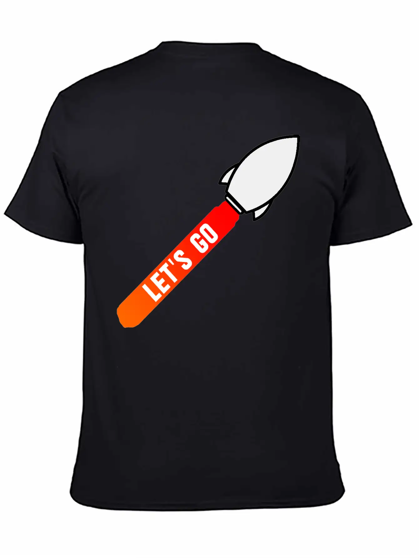 Space Rocket Classic Fit Graphic Tee For Daily Comfort – Unisex Cotton Shirt