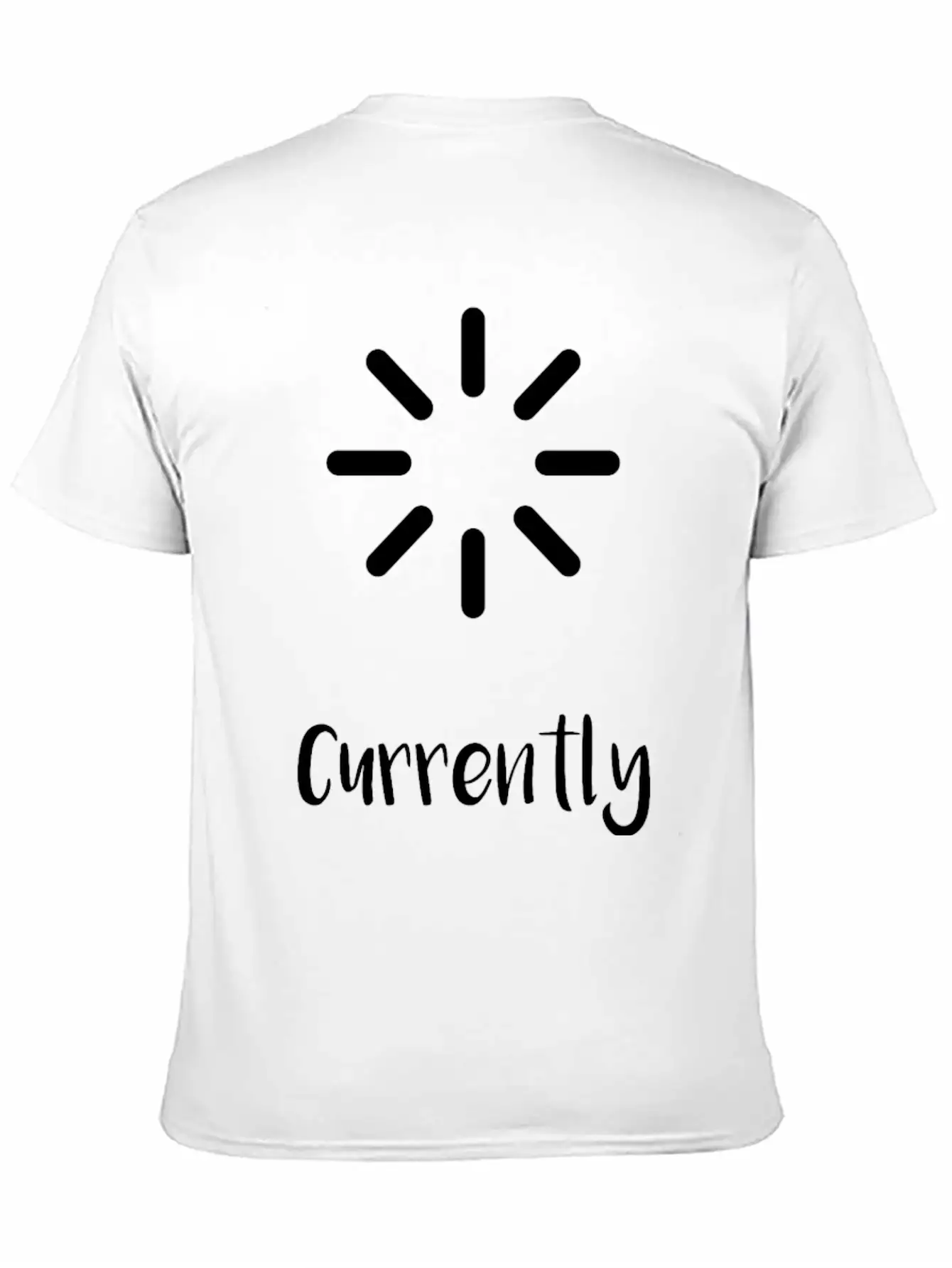 Spacing Out (White) Soft Cotton Short Sleeve Tee – Unisex Wardrobe Staple