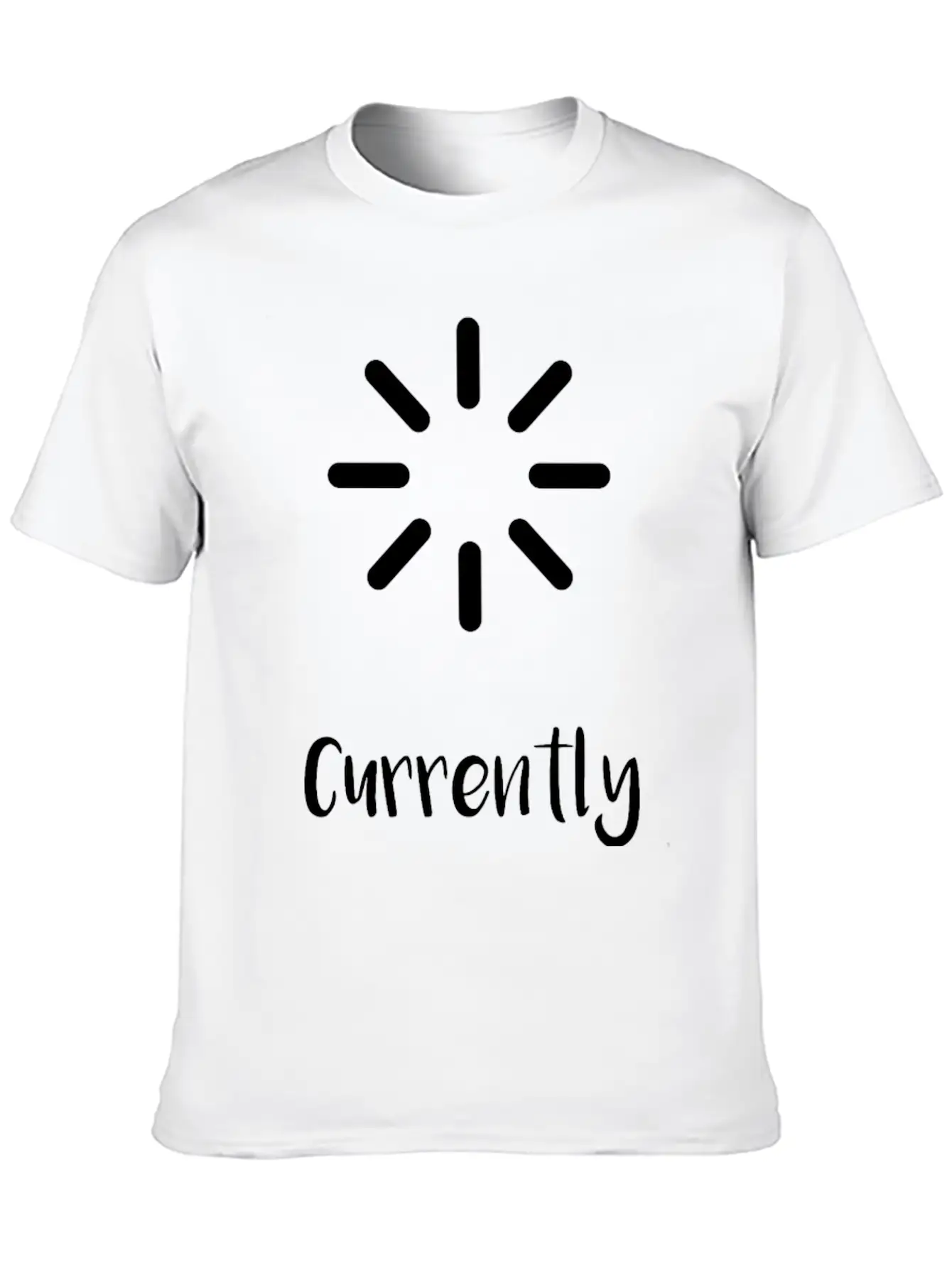 Spacing Out (White) Soft Cotton Short Sleeve Tee – Unisex Wardrobe Staple