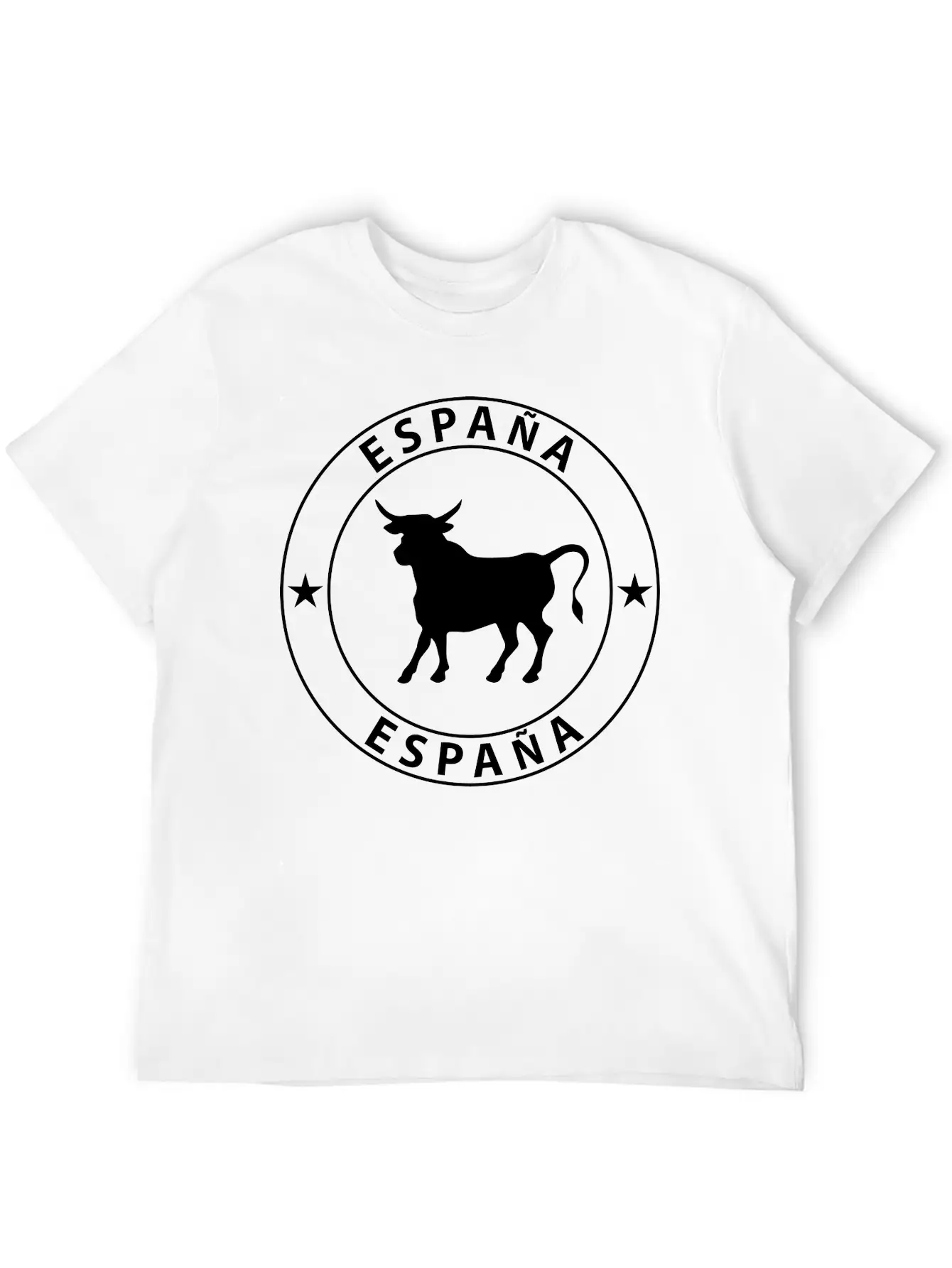 Spain Bull Essential Cotton Tee For Daily Outfits – Unisex Style