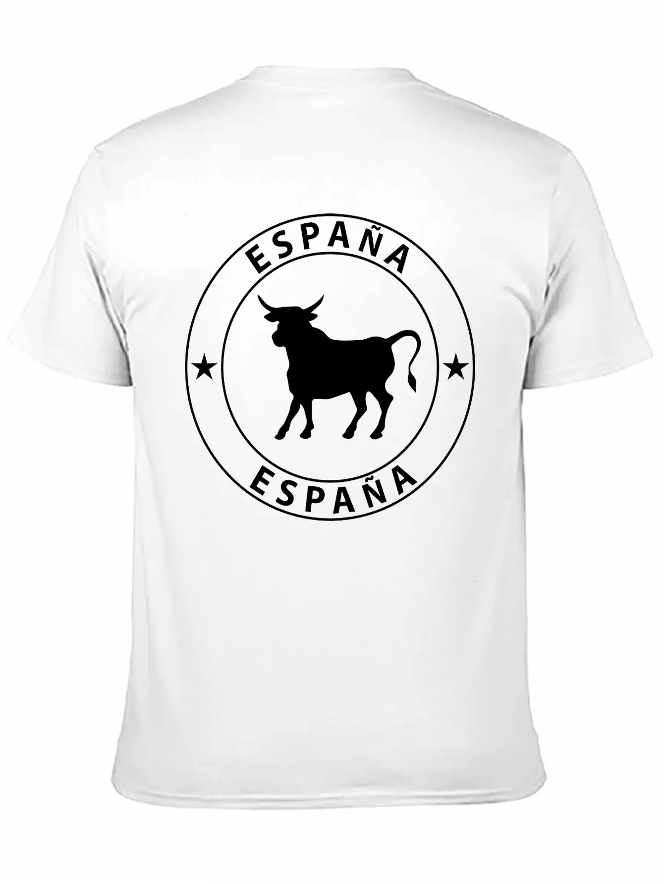 Spain Bull Essential Cotton Tee For Daily Outfits – Unisex Style