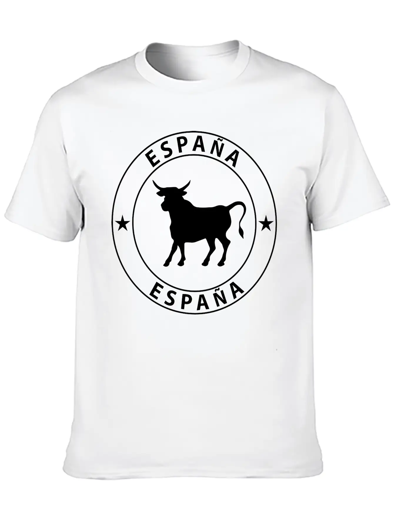Spain Bull Essential Cotton Tee For Daily Outfits – Unisex Style