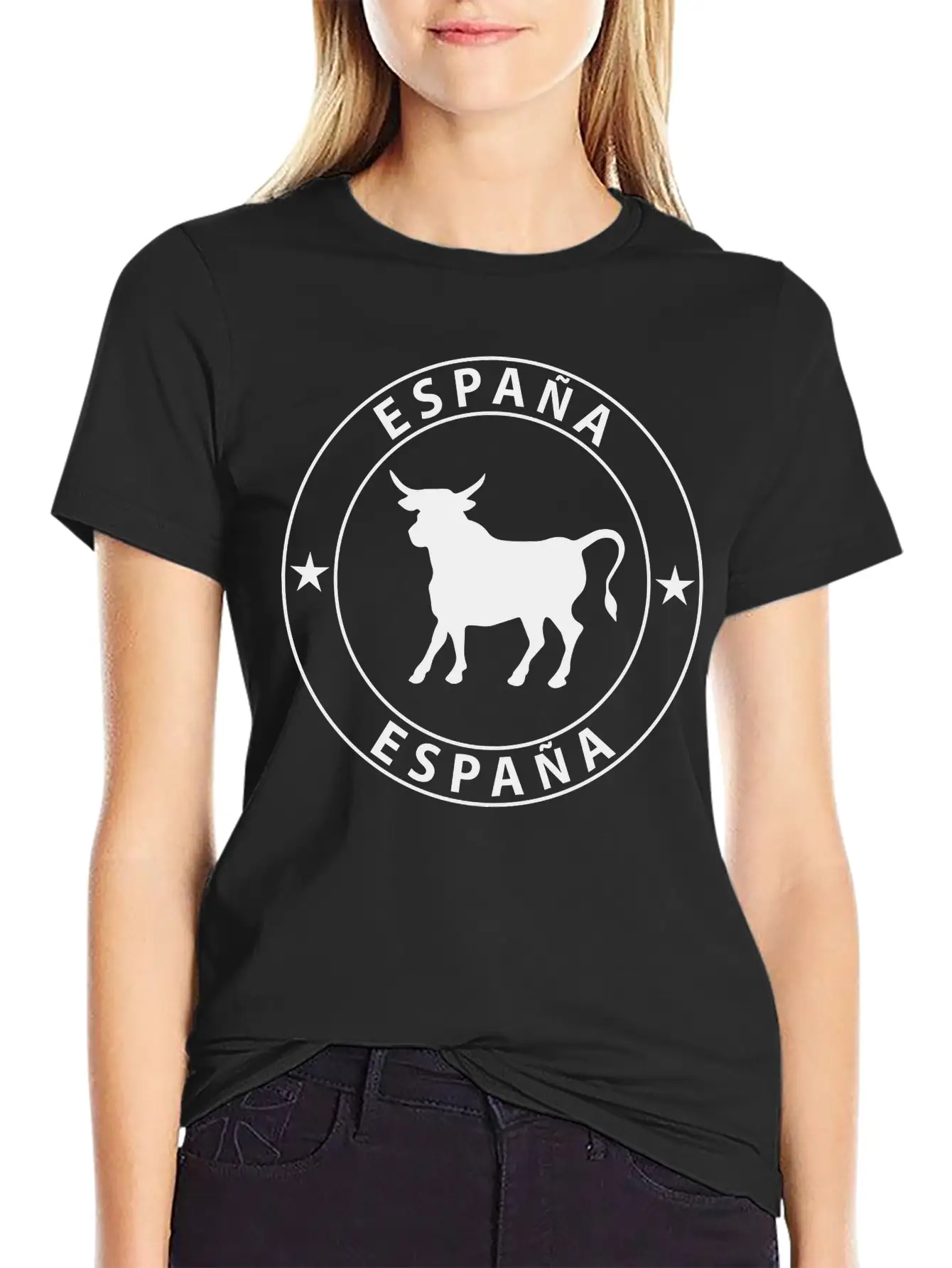 Spain Bull Essential Cotton Tee For Daily Outfits – Unisex Style