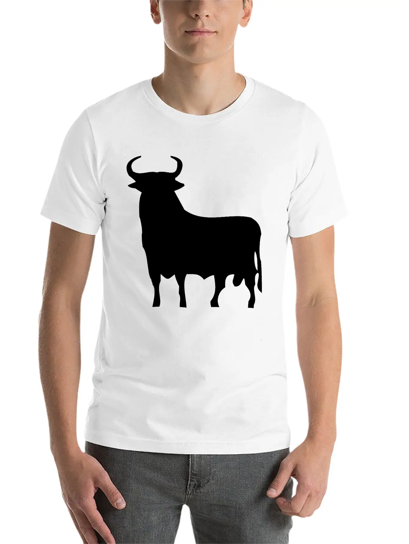 Spanish Bull Classic Fit Graphic Tee For Daily Comfort – Unisex Cotton Shirt