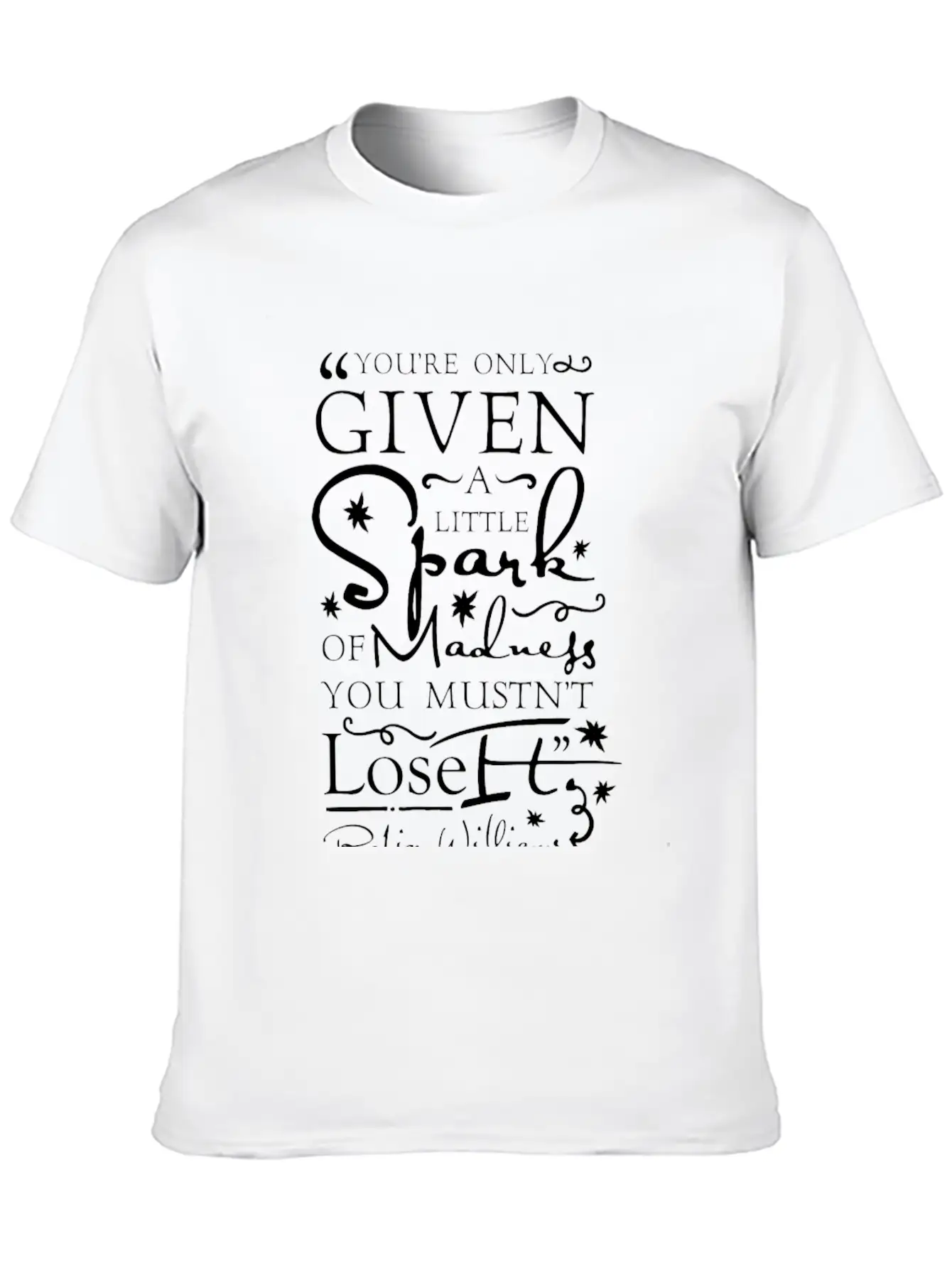 Spark Of Madness Lightweight Cotton T-Shirt – Daily Comfort Graphic Shirt