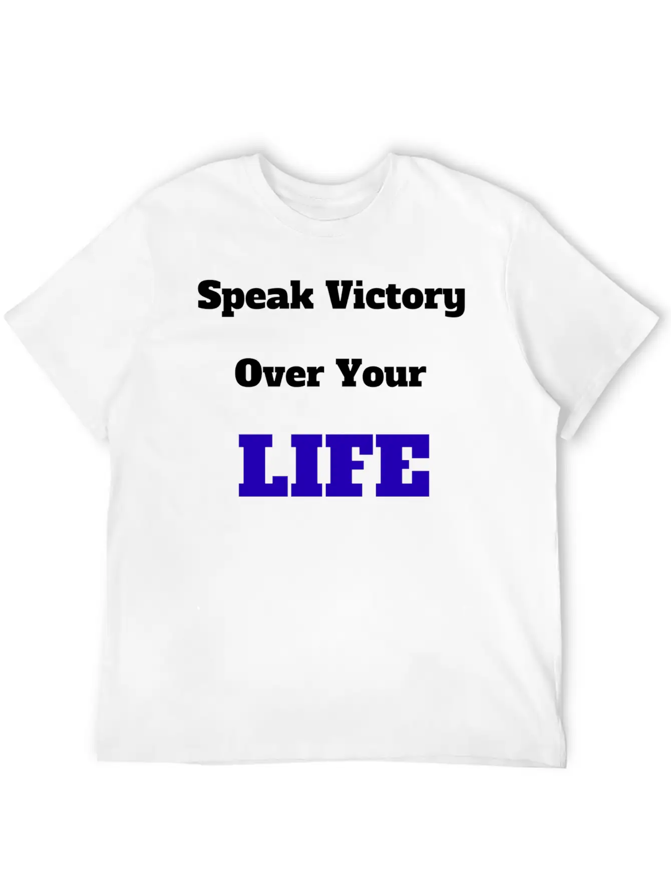 Speak Victory Basic Graphic T-Shirt – Daily Comfort In Soft Cotton