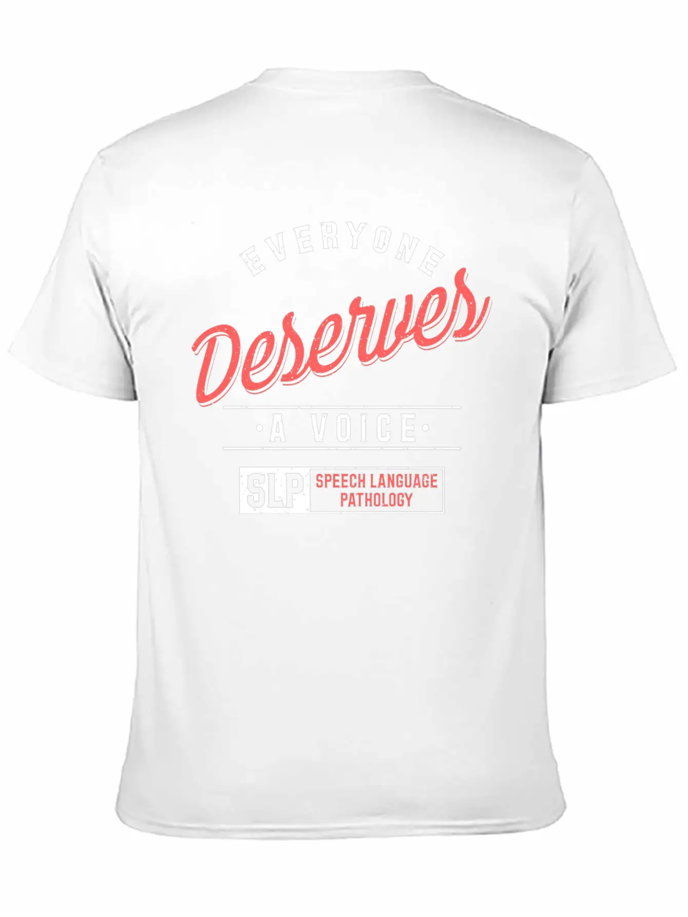 Speech Therapy Lightweight Cotton T-Shirt – Daily Comfort Graphic Shirt