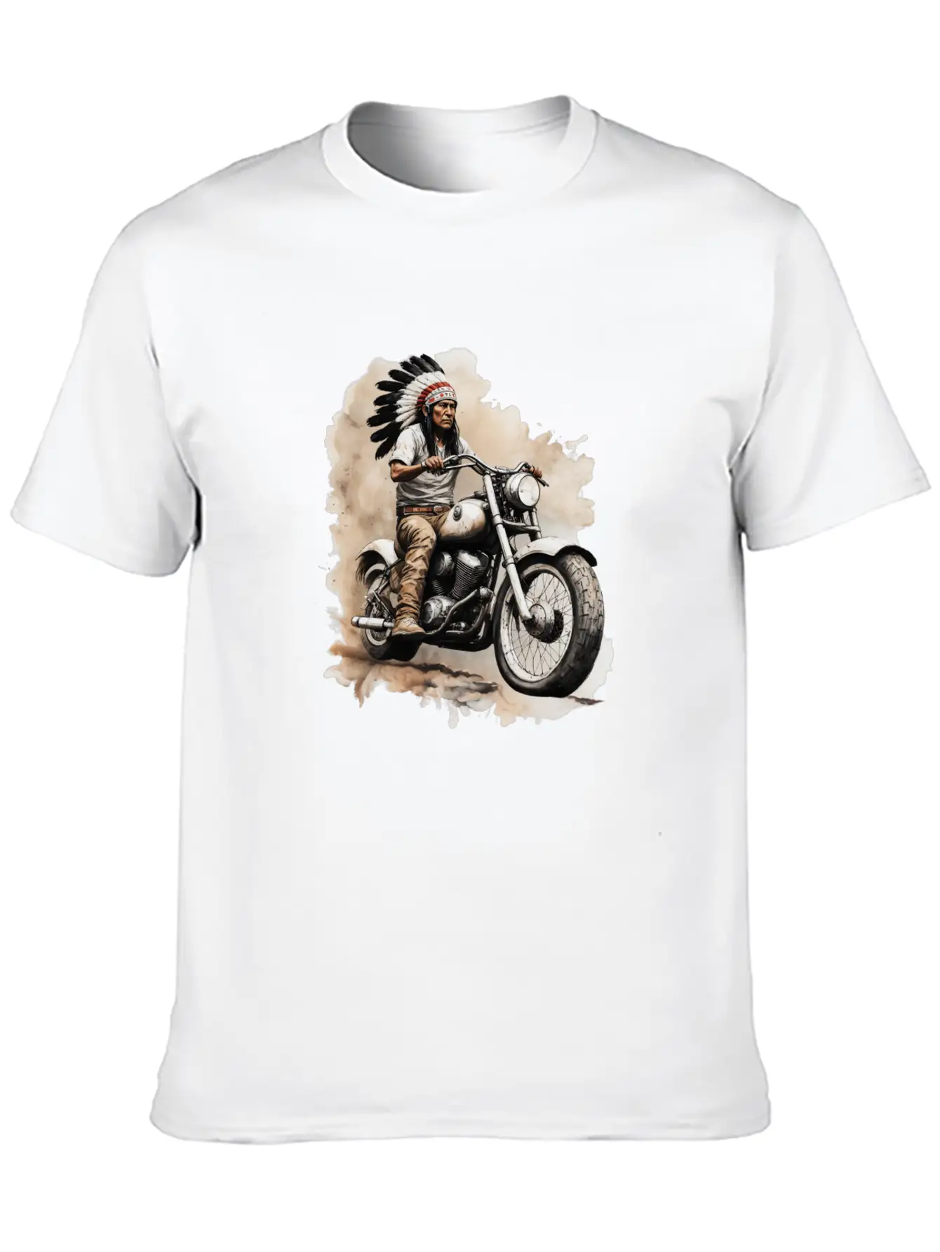 Spirit Rider Unisex Casual T-Shirt – Clean Design For Daily Comfort