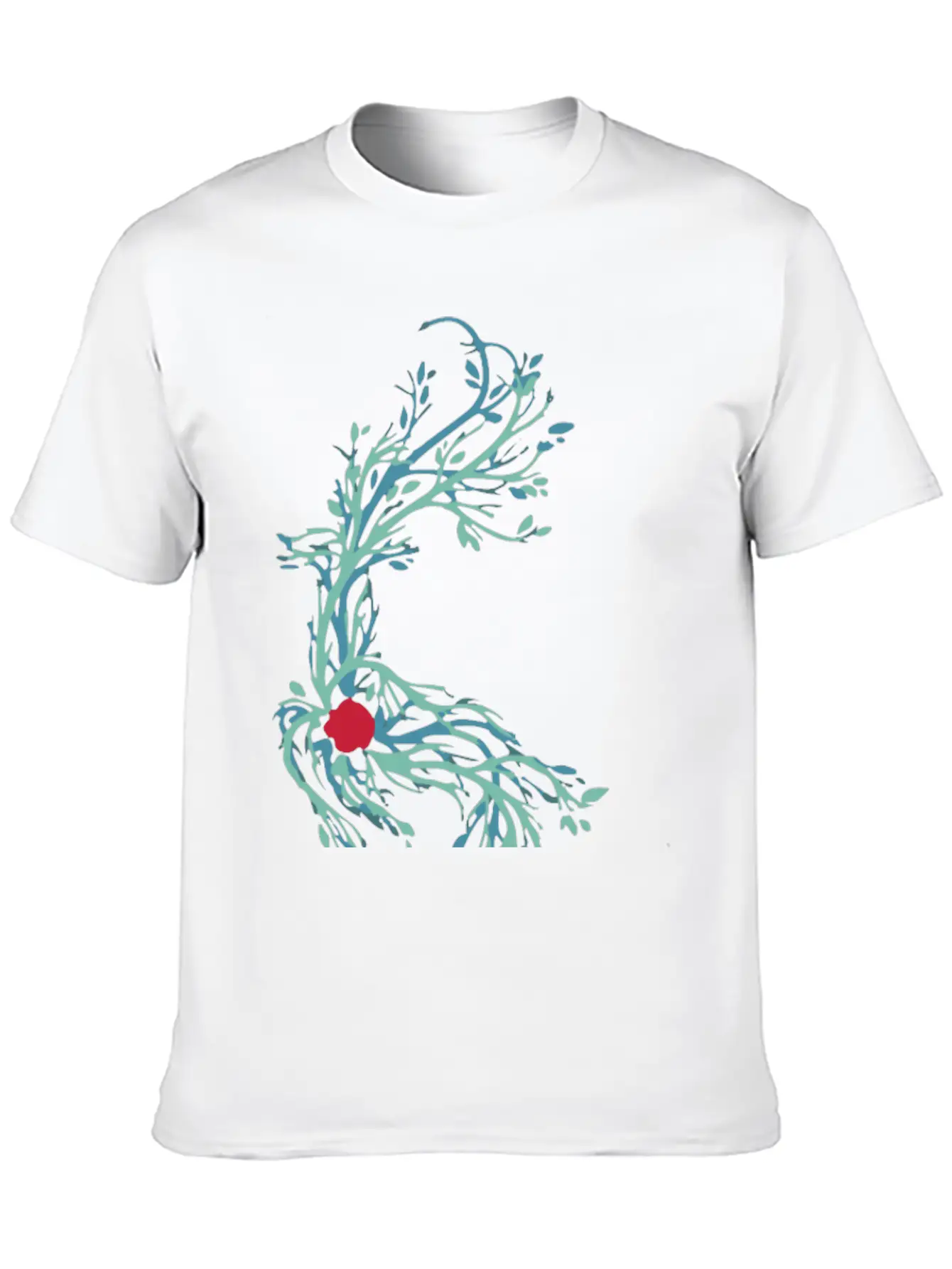 Spirit Vines Basic Graphic T-Shirt – Daily Comfort In Soft Cotton