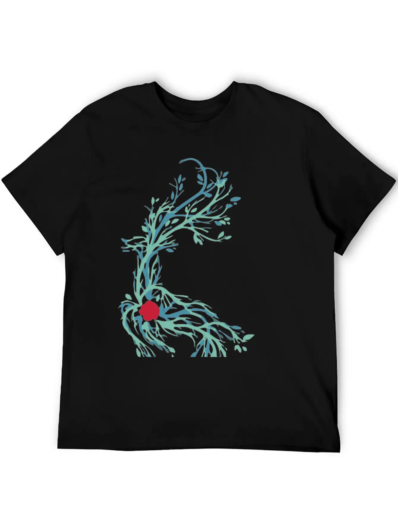 Spirit Vines Basic Graphic T-Shirt – Daily Comfort In Soft Cotton