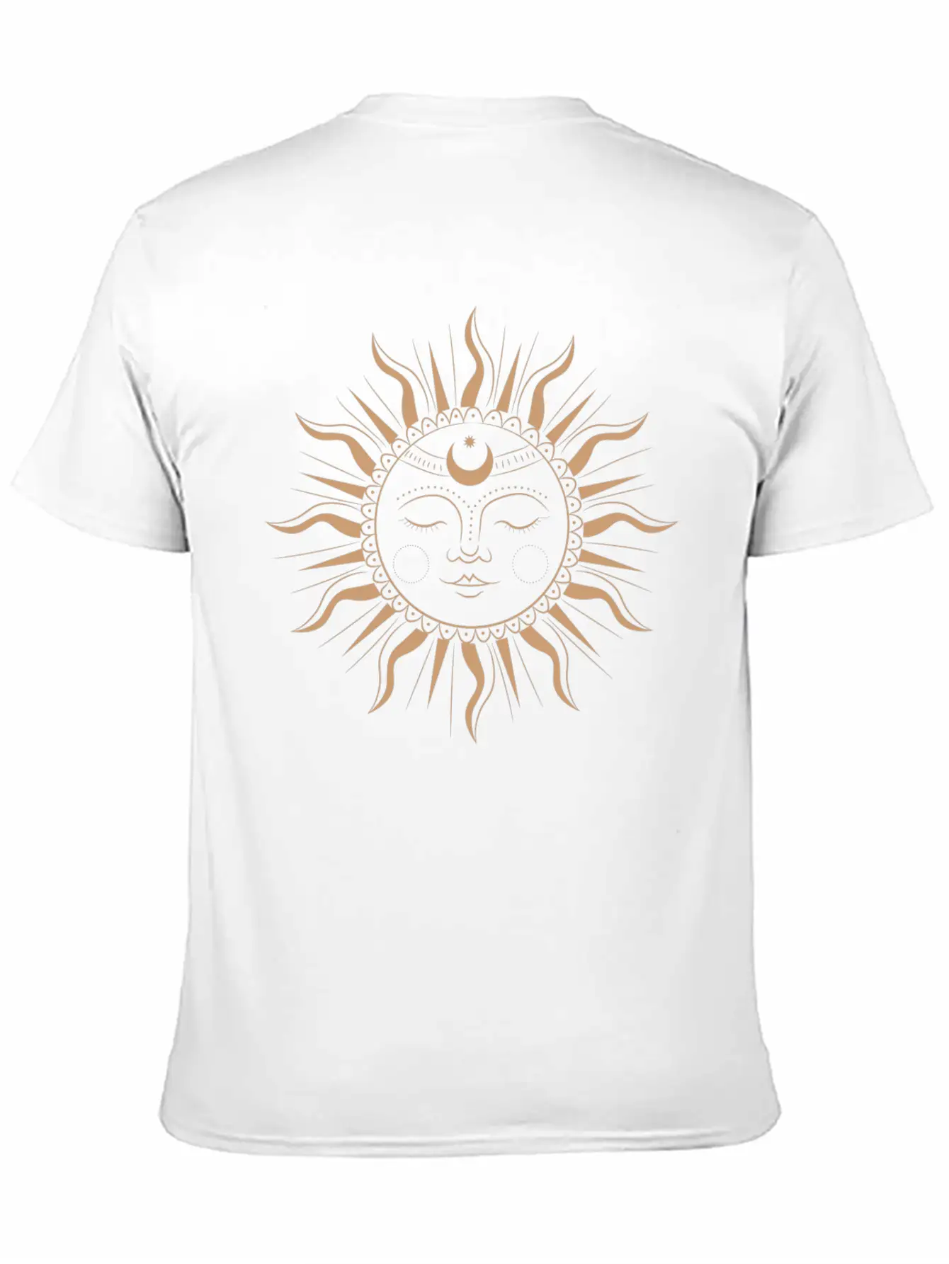 Spiritual Sun Basic Graphic T-Shirt – Daily Comfort In Soft Cotton