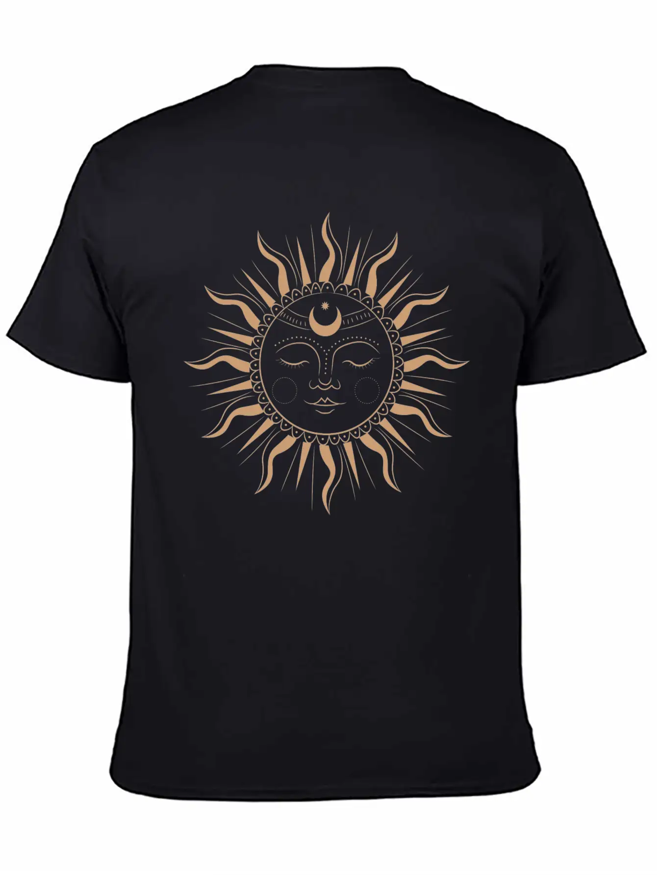 Spiritual Sun Basic Graphic T-Shirt – Daily Comfort In Soft Cotton
