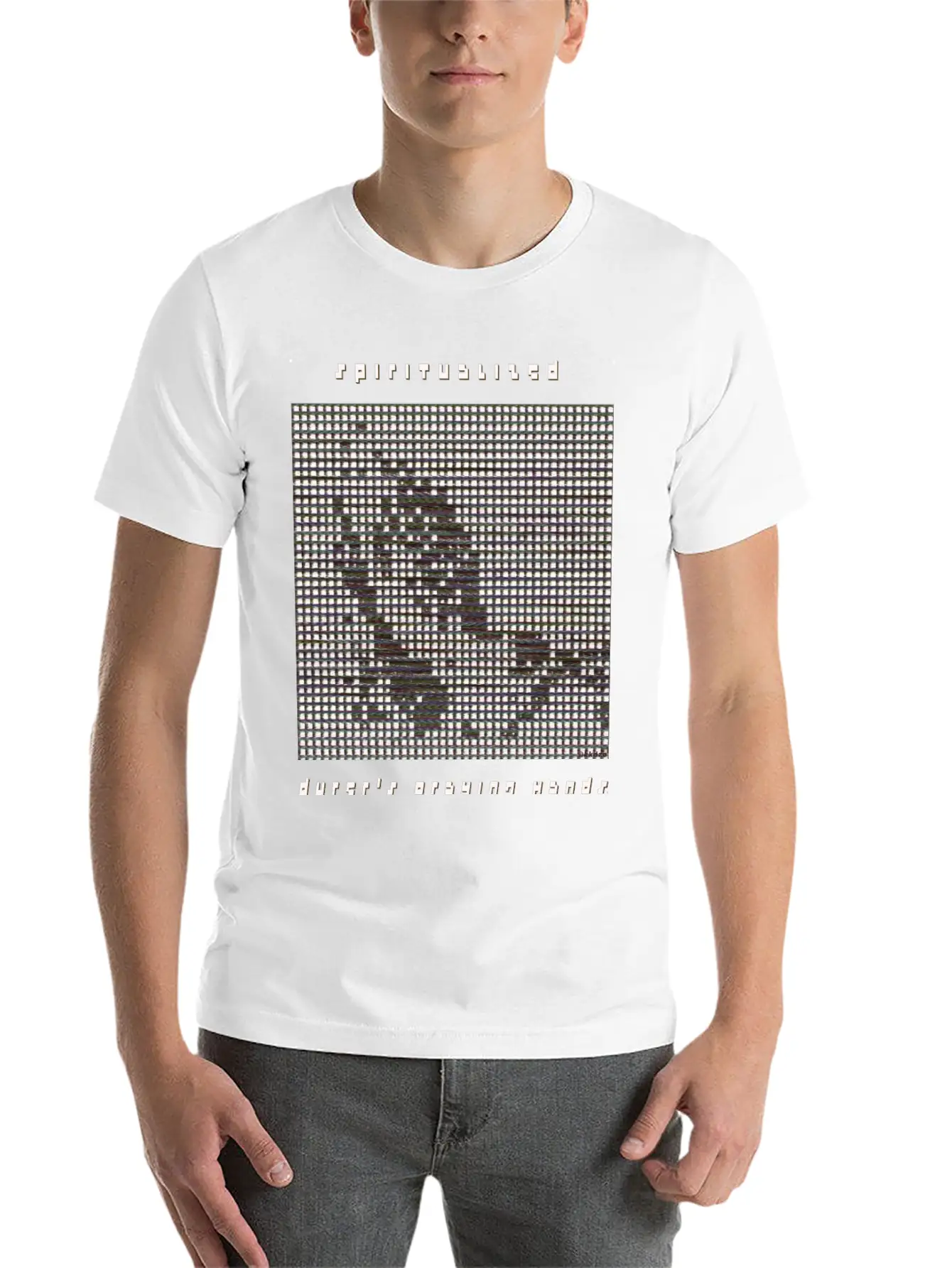 Spiritualized Durer's Praying Hands Soft Cotton Short Sleeve Tee – Unisex Wardrobe Staple