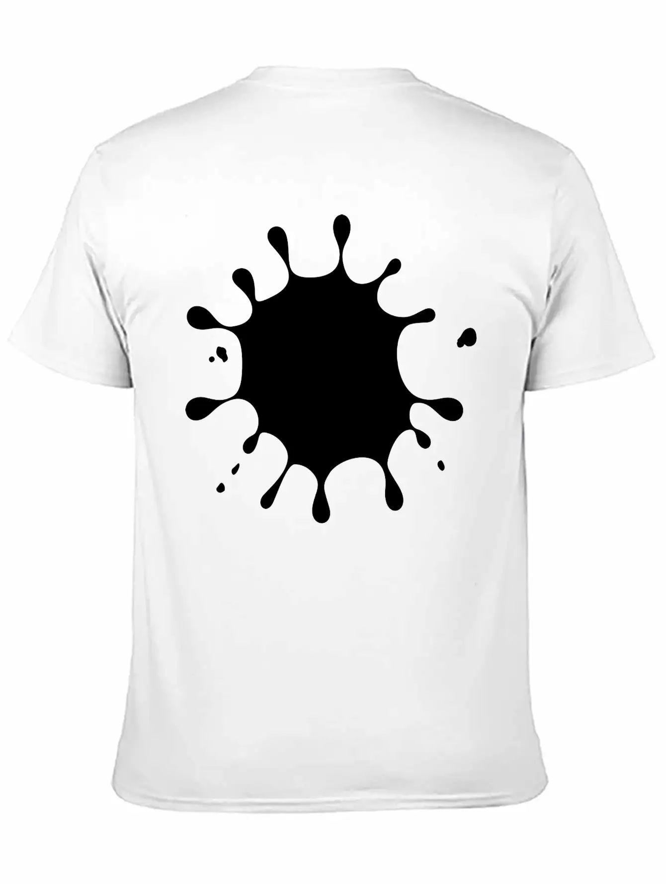 Splash Of Ink Or Color (1c) Modern Fit Casual T-Shirt – Clean And Versatile Design