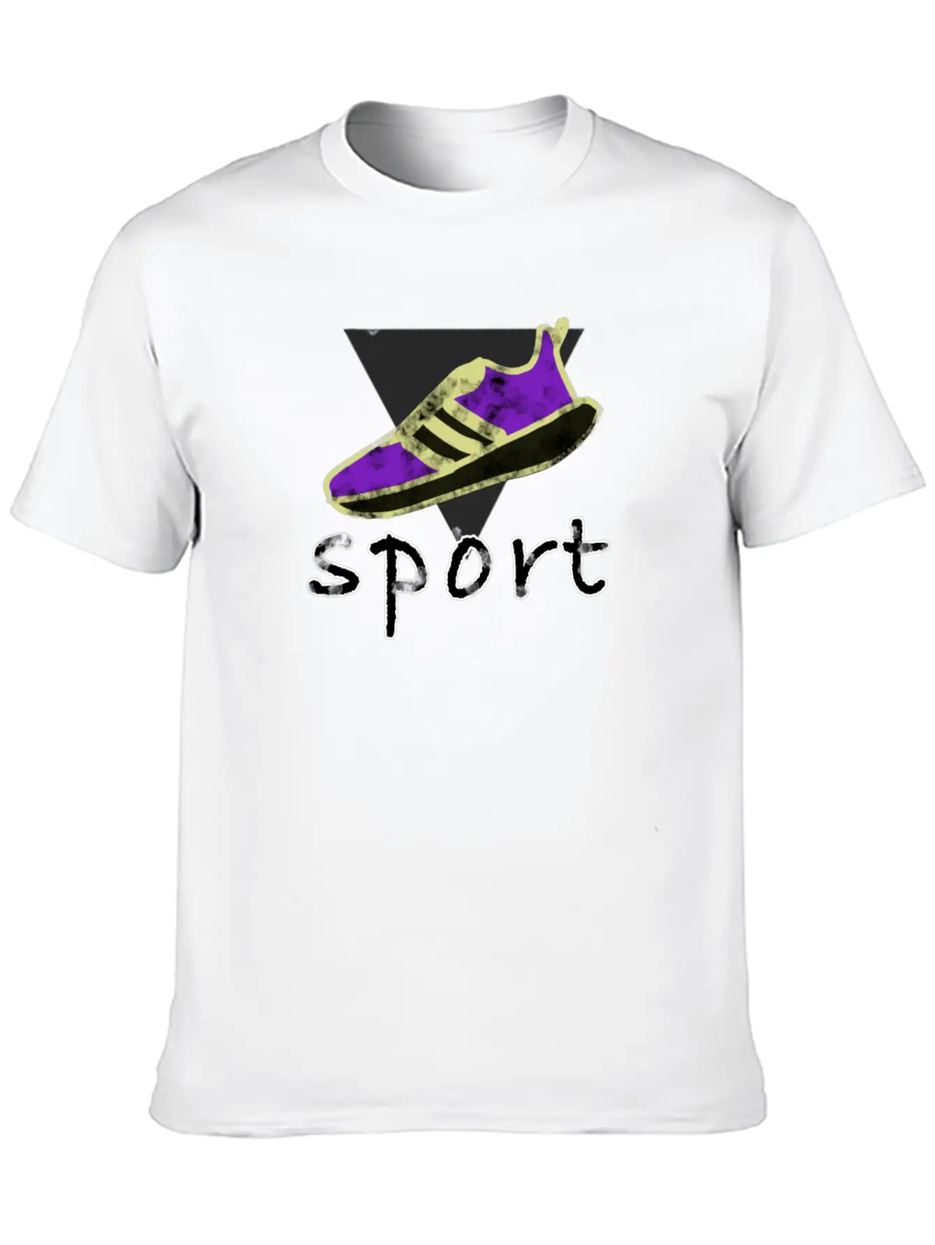 Sport Shoe Running Basic Graphic T-Shirt – Daily Comfort In Soft Cotton