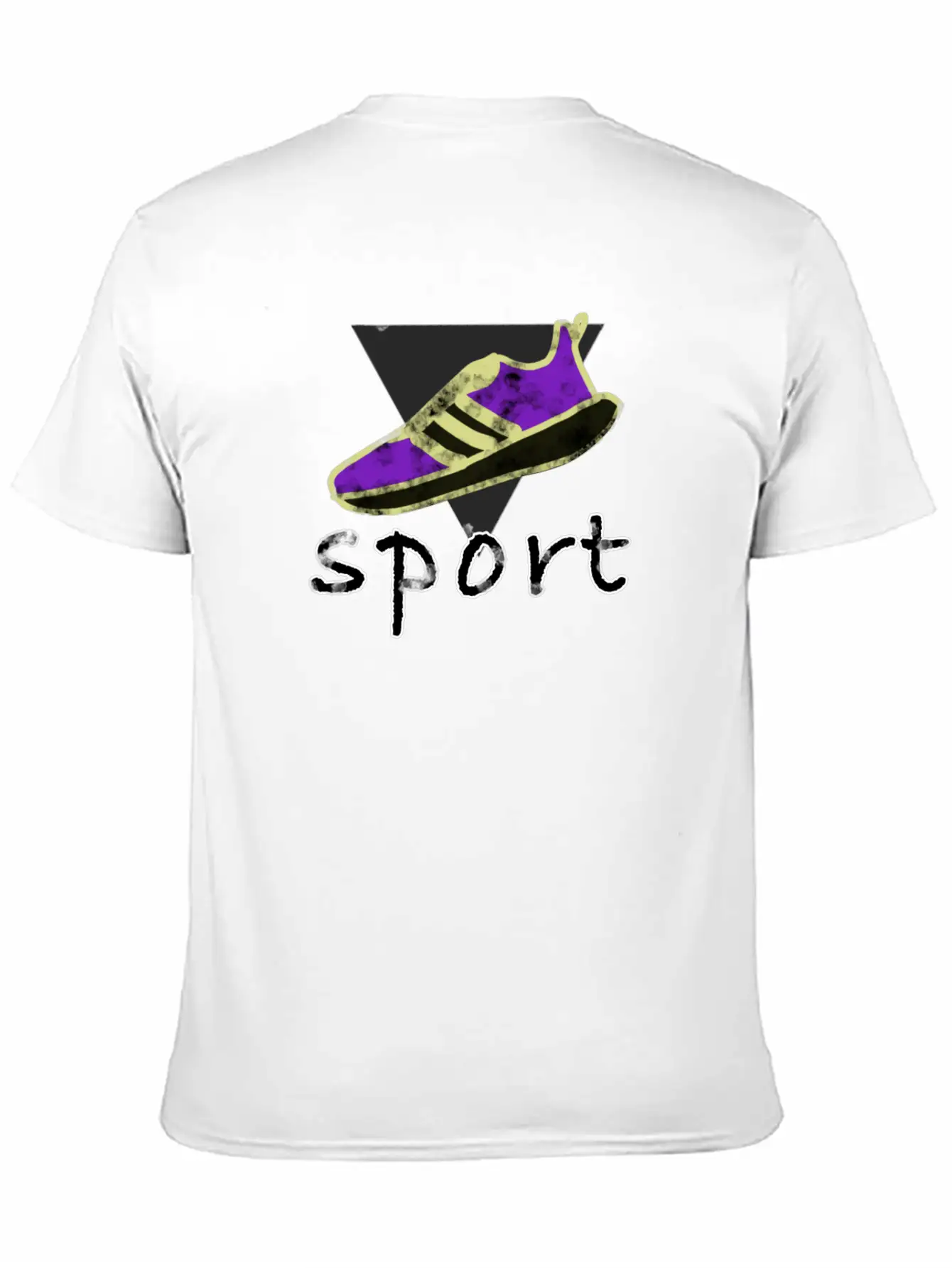 Sport Shoe Running Basic Graphic T-Shirt – Daily Comfort In Soft Cotton