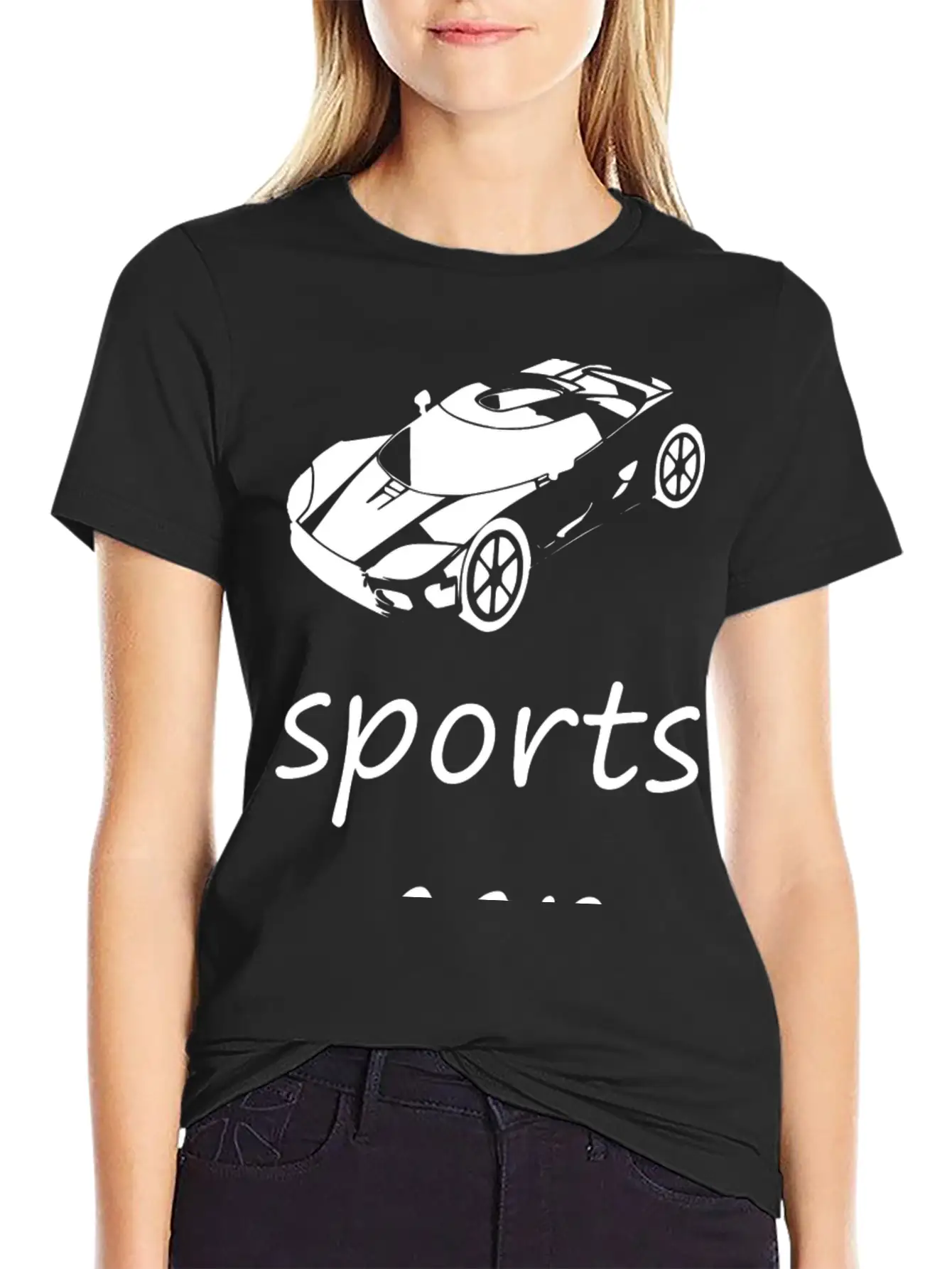 Sports Car Basic Graphic T-Shirt – Daily Comfort In Soft Cotton