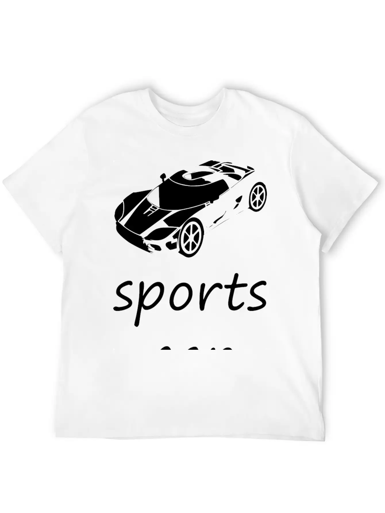 Sports Car Basic Graphic T-Shirt – Daily Comfort In Soft Cotton