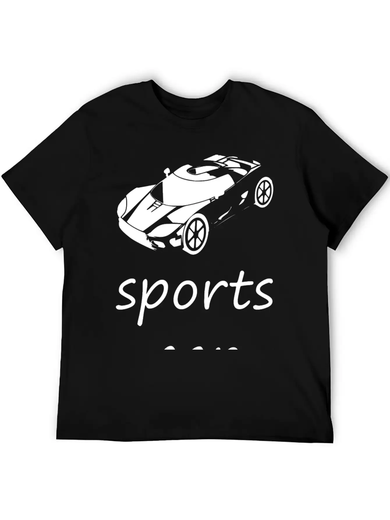 Sports Car Basic Graphic T-Shirt – Daily Comfort In Soft Cotton