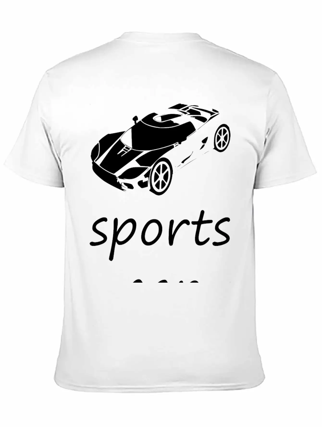 Sports Car Basic Graphic T-Shirt – Daily Comfort In Soft Cotton
