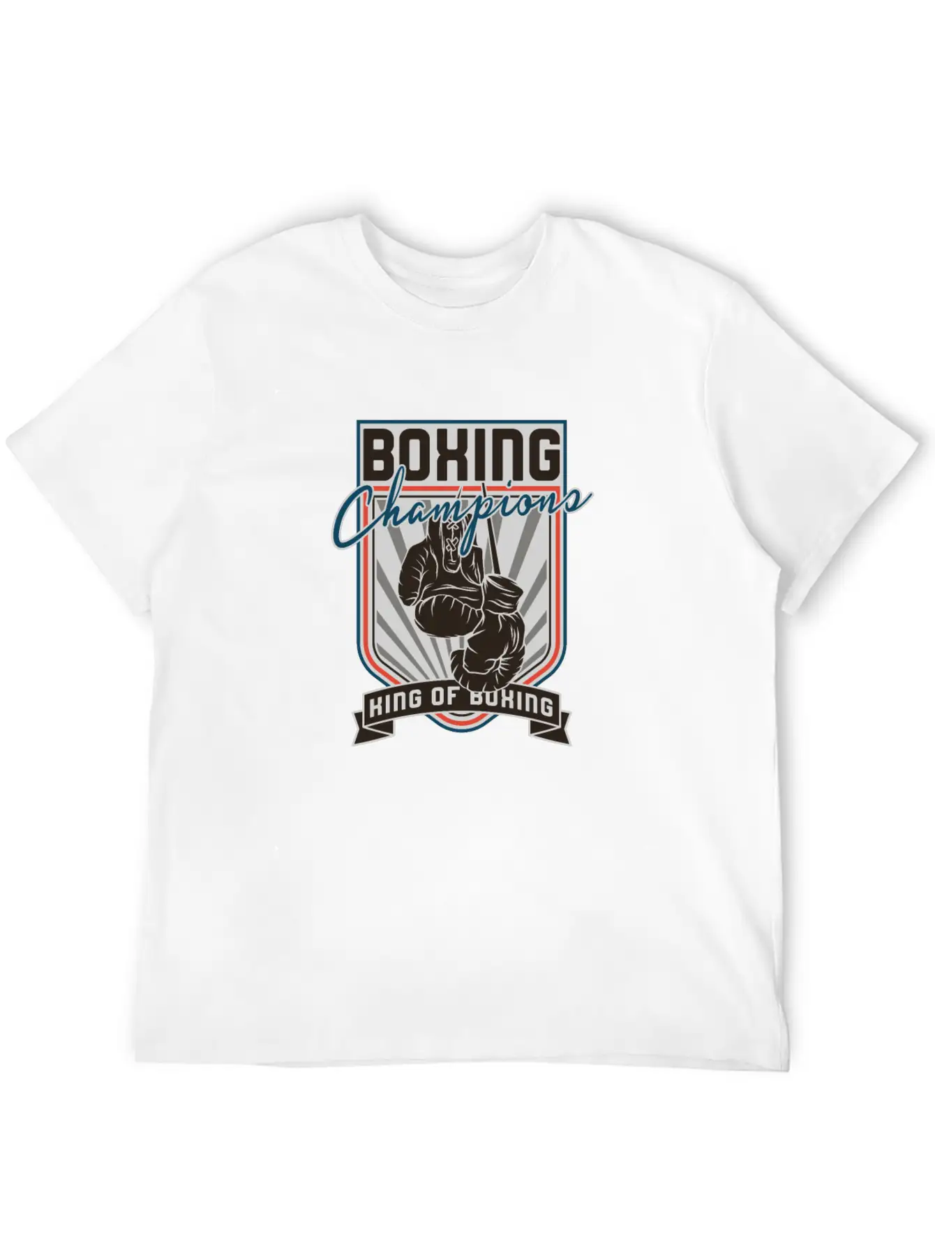 Sports - Heavyweight - Boxing Champions Lightweight Cotton T-Shirt – Daily Comfort Graphic Shirt