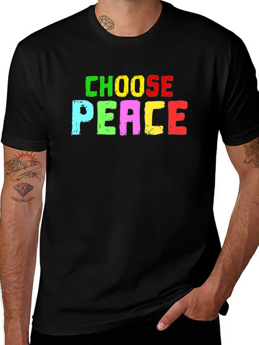 Spread The Love With This Peace Of Mind Tshirt Lightweight Cotton T-Shirt – Daily Comfort Graphic Shirt