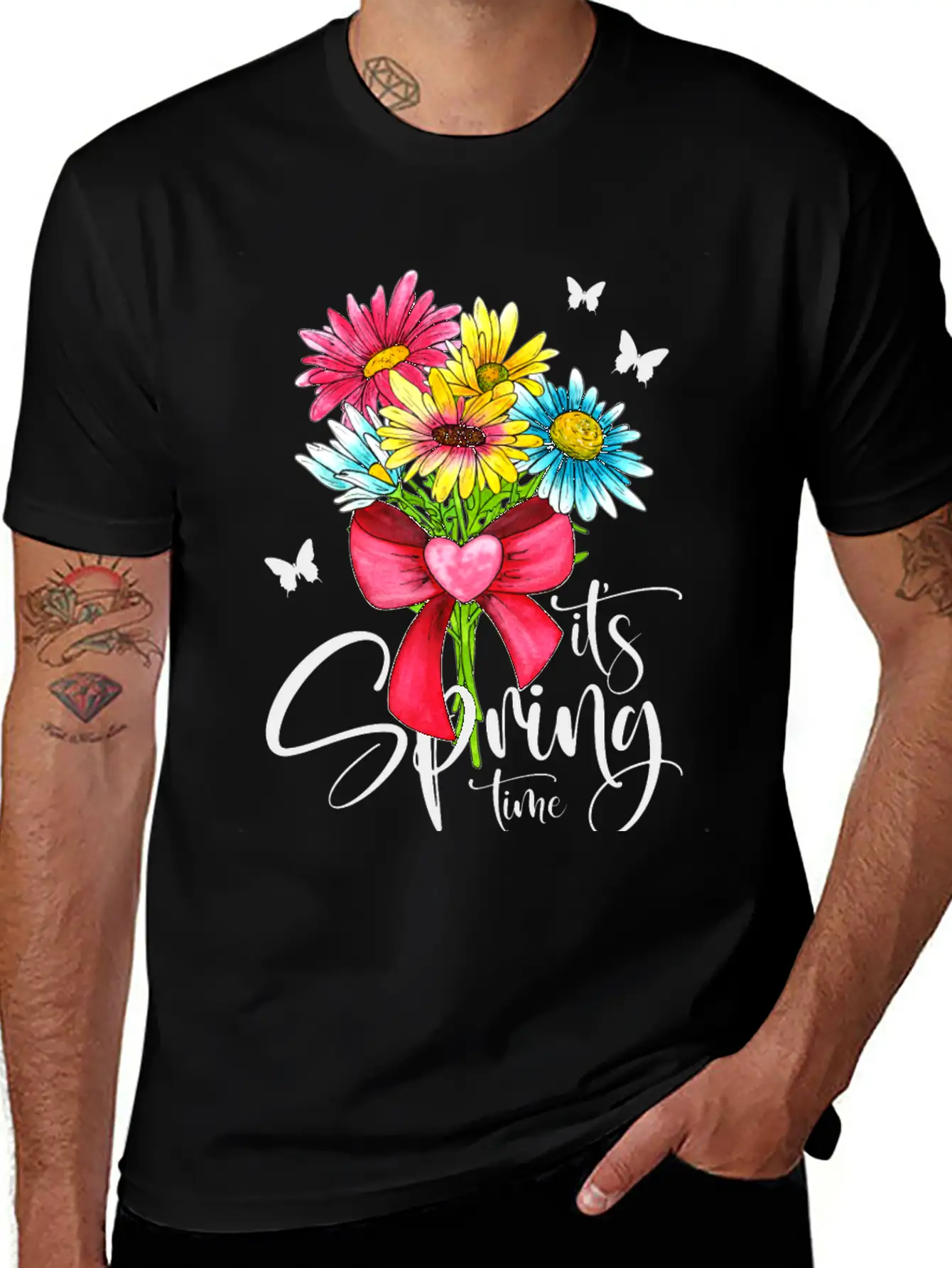 Spring Time Lightweight Cotton T-Shirt – Daily Comfort Graphic Shirt