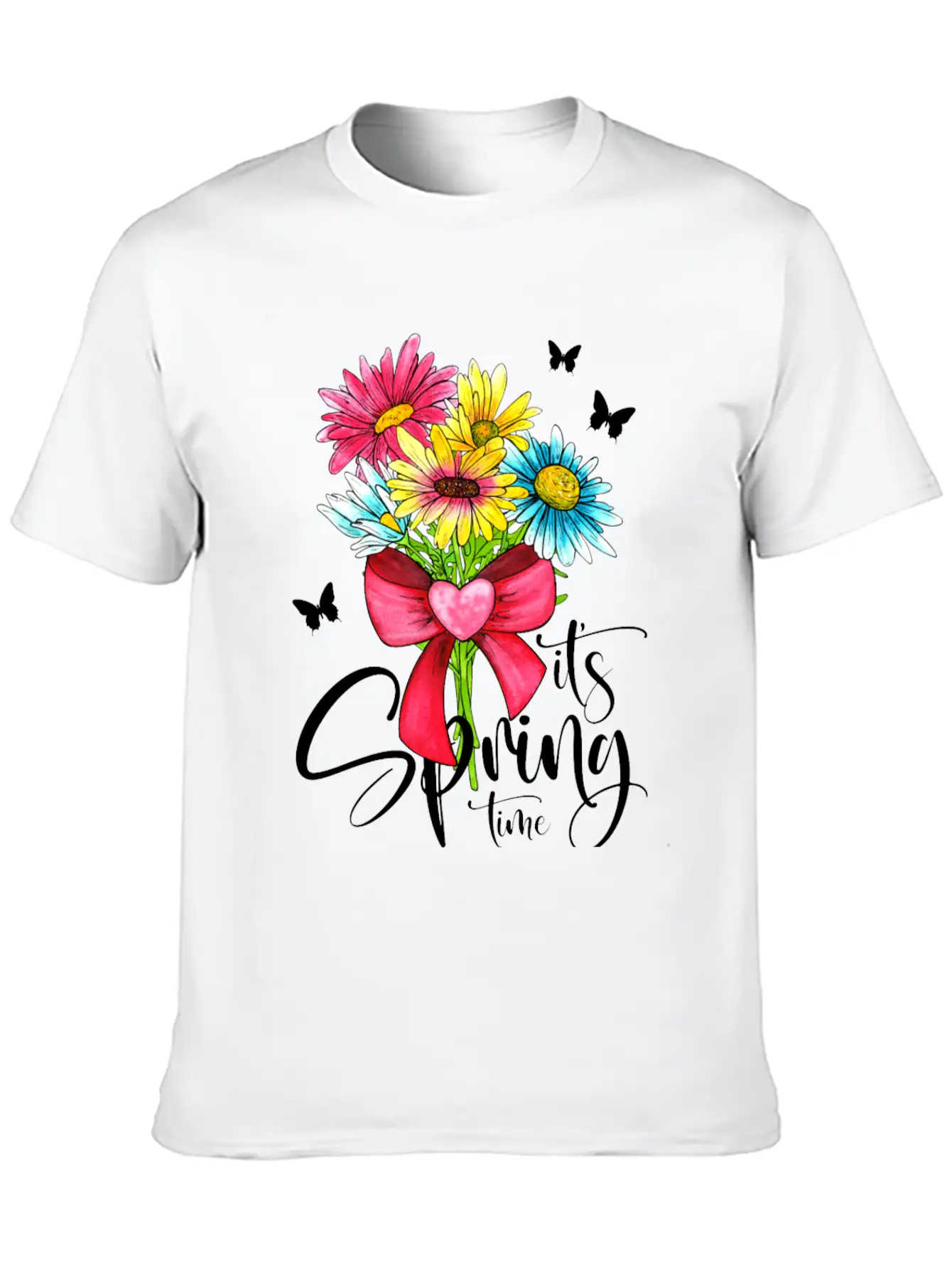 Spring Time Lightweight Cotton T-Shirt – Daily Comfort Graphic Shirt
