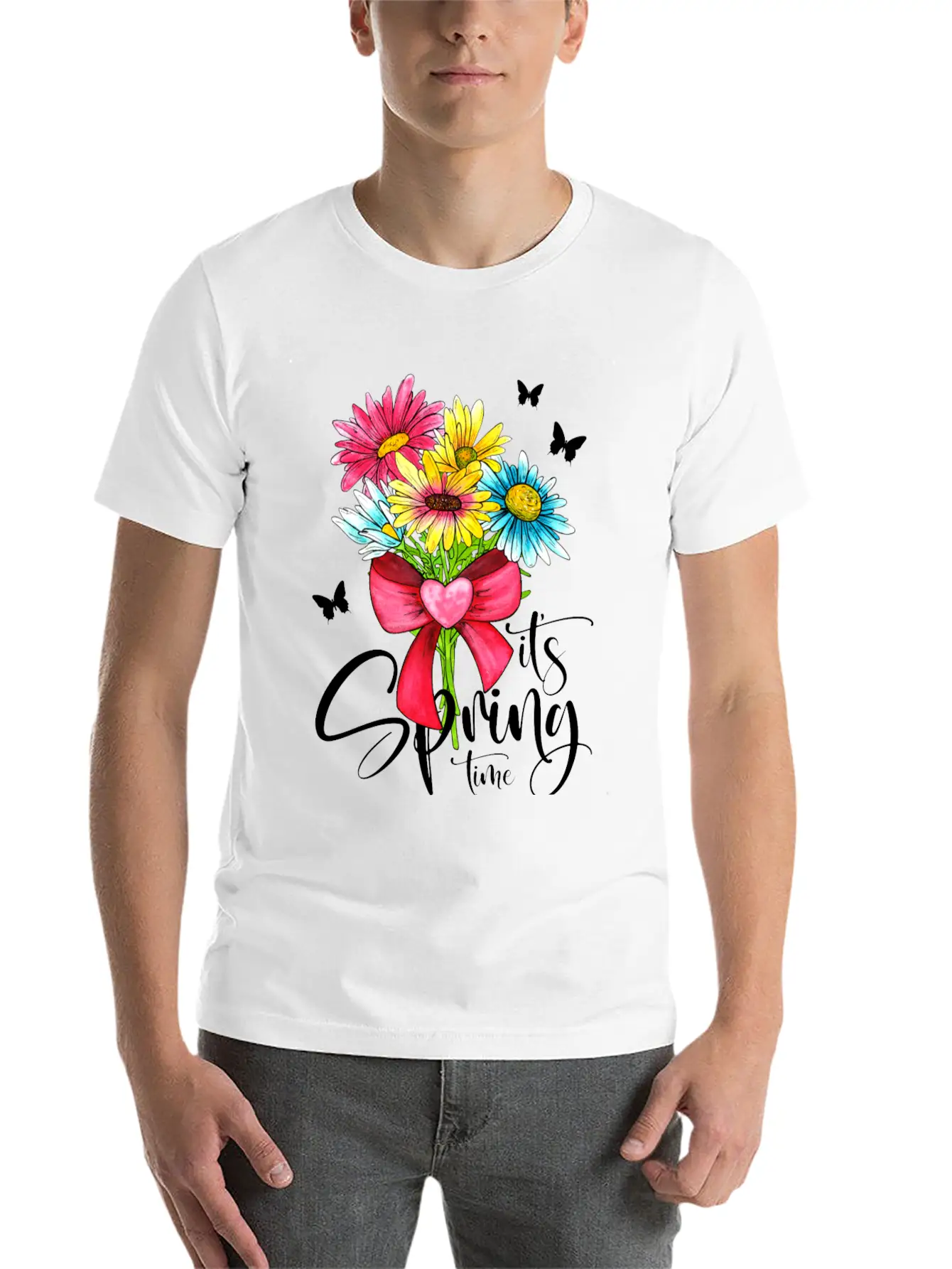 Spring Time Lightweight Cotton T-Shirt – Daily Comfort Graphic Shirt
