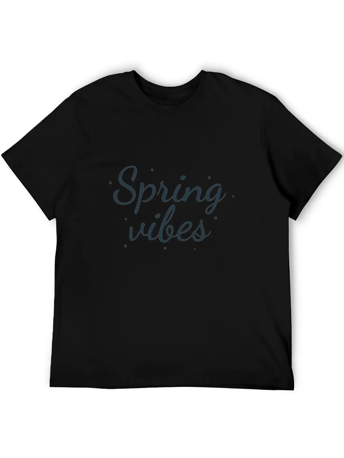 Spring Vibes Style Lightweight Cotton T-Shirt – Daily Comfort Graphic Shirt