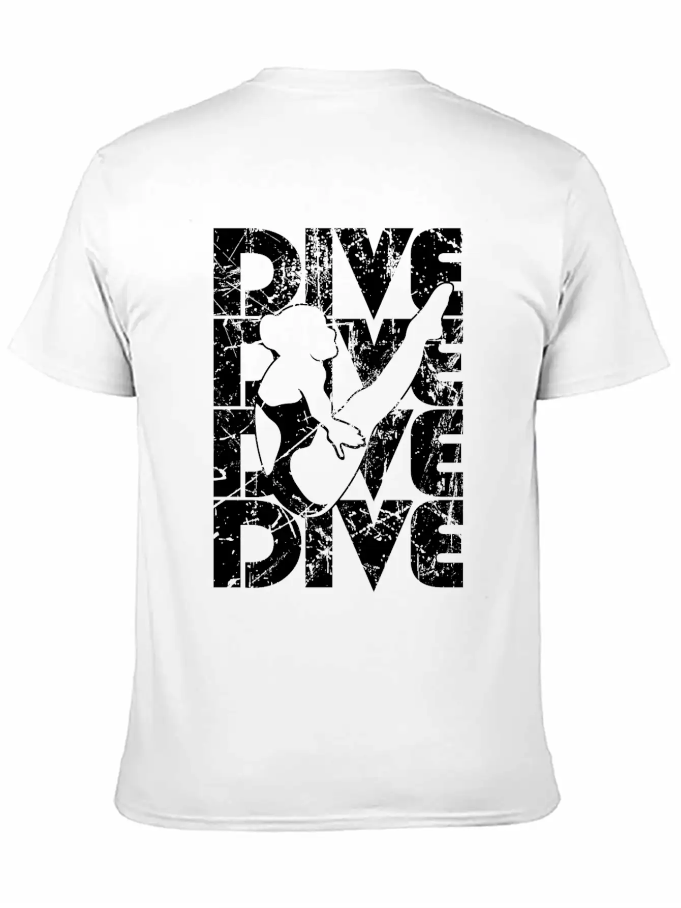 Springboard Diving Classic Fit Graphic Tee For Daily Comfort – Unisex Cotton Shirt