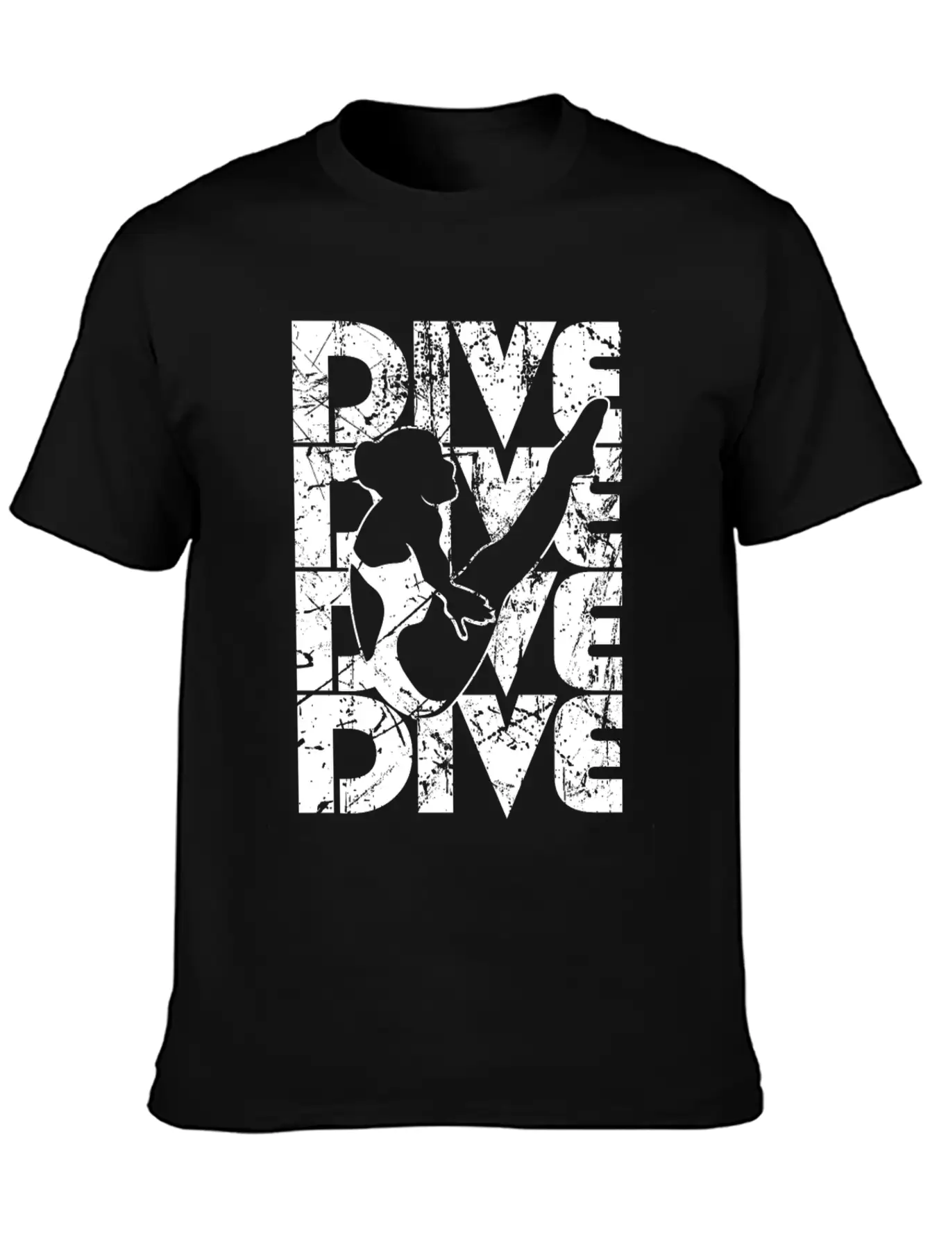 Springboard Diving Classic Fit Graphic Tee For Daily Comfort – Unisex Cotton Shirt